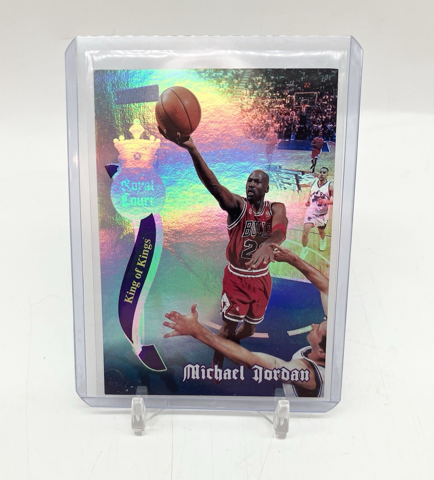 Topps 1997-98 Stadium Club Royal Court Insert Michael Jordan Bulls #RC6 🔥🔥🔥 Topps 1997-98 Stadium Club Royal Court Insert Michael Jordan Bulls #RC6 🔥🔥🔥