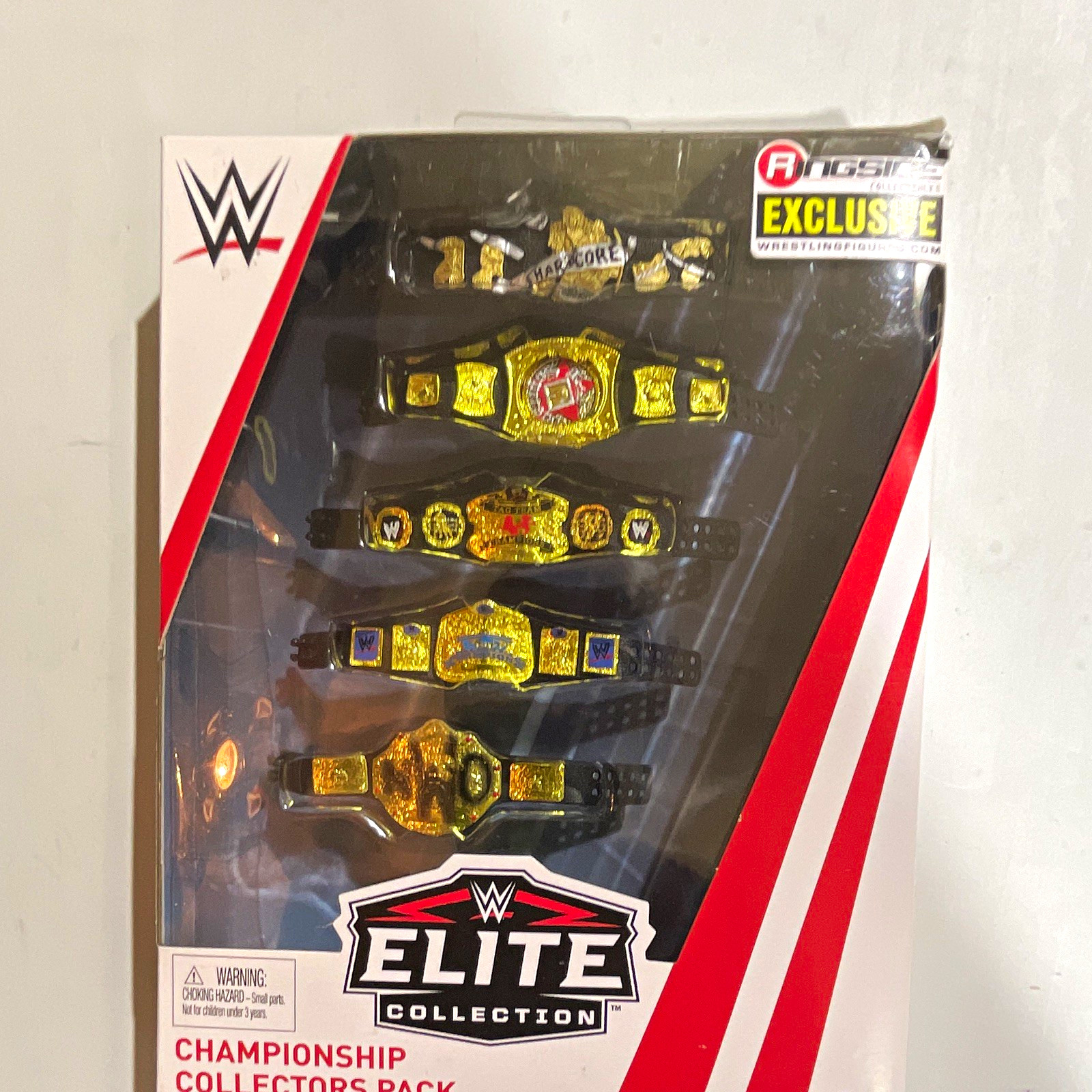 WWE Elite Collection Exclusive Championship Belts 5-Pack / Elite Rated R Title WWE Elite Collection Exclusive Championship Belts 5-Pack / Elite Rated R Title