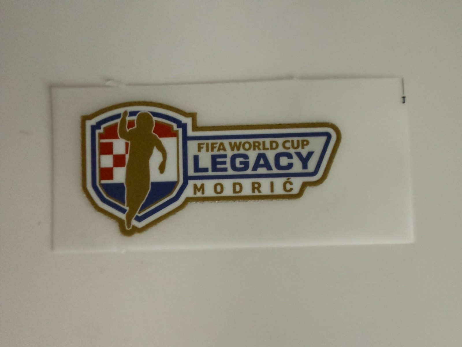 Modrič Legacy soccer jersey patch- World Cup 2026
