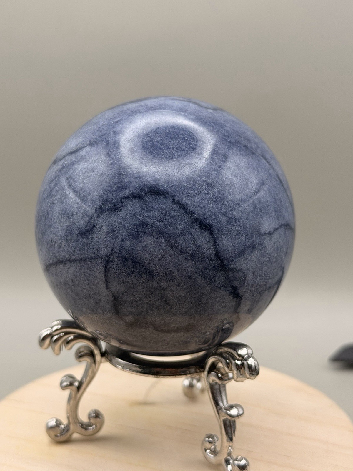 61mm Blue Aventurine Sphere Natural Crystal Reiki Chakra 61mm Blue Aventurine Sphere Natural Crystal Reiki Chakra