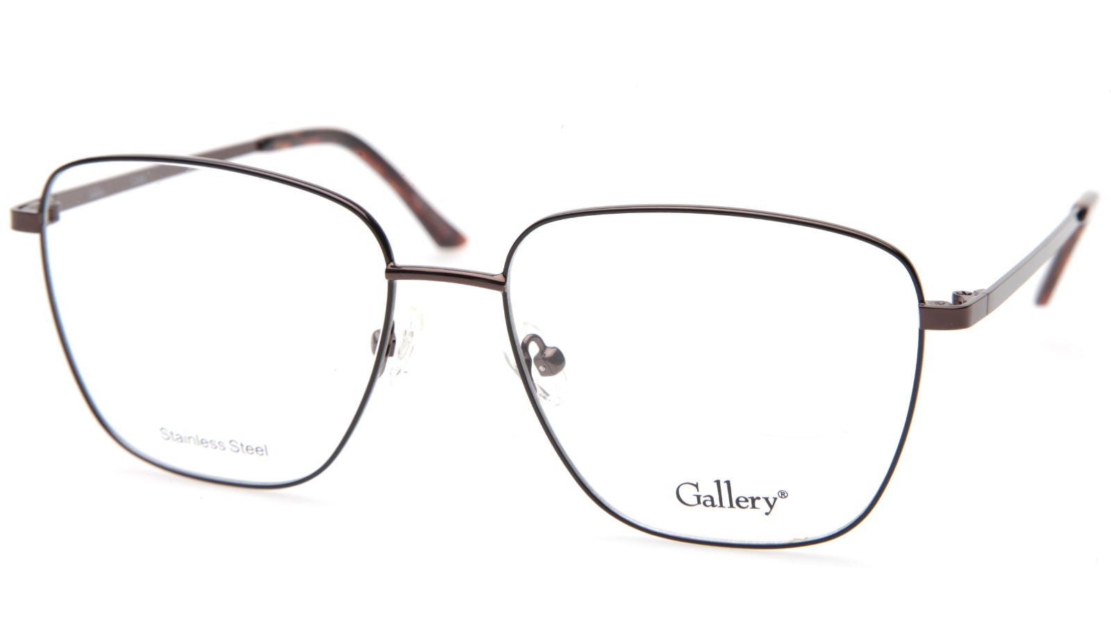 NEW Gallery Coda Brown  EYEGLASSES GLASSES FRAME 55-16-140 B48mm