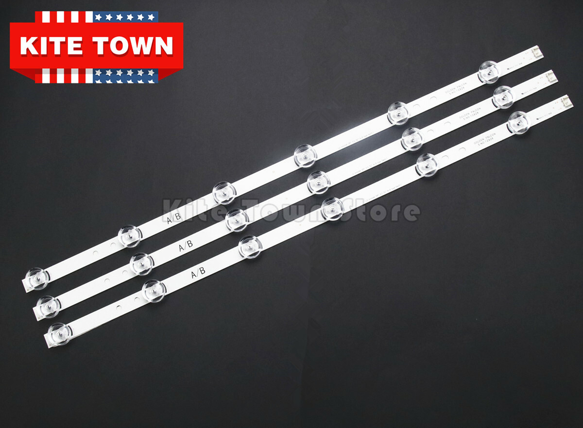 LED Strip For LG 32LX341C 32LB620B 32LB563V 32LB551A 32MB25VQ 32LB5820 3pcs