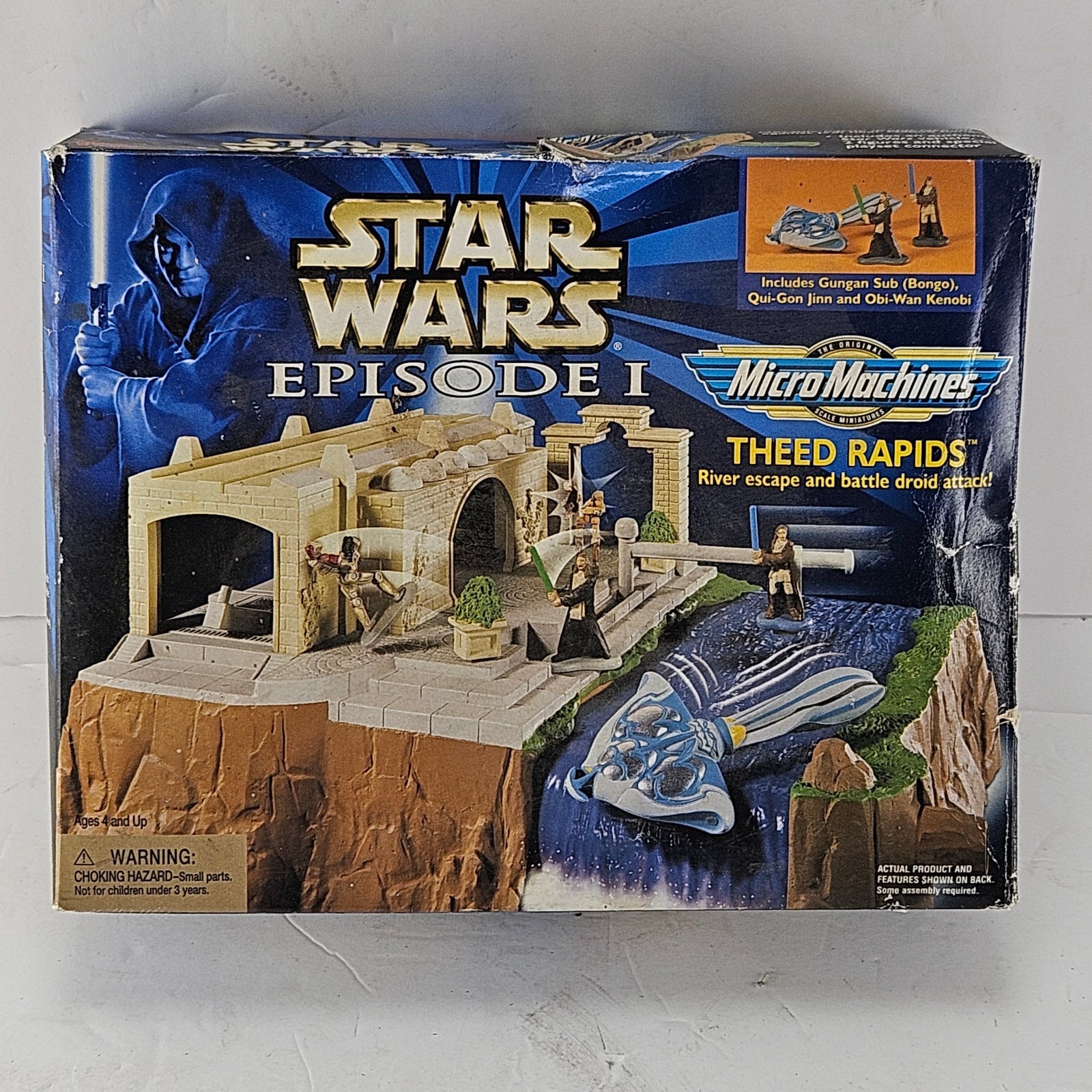 Star Wars Episode I Micro Machines Theed Rapids Playset Galoob 1998 Open Box New Star Wars Episode I Micro Machines Theed Rapids Playset Galoob 1998 Open Box New