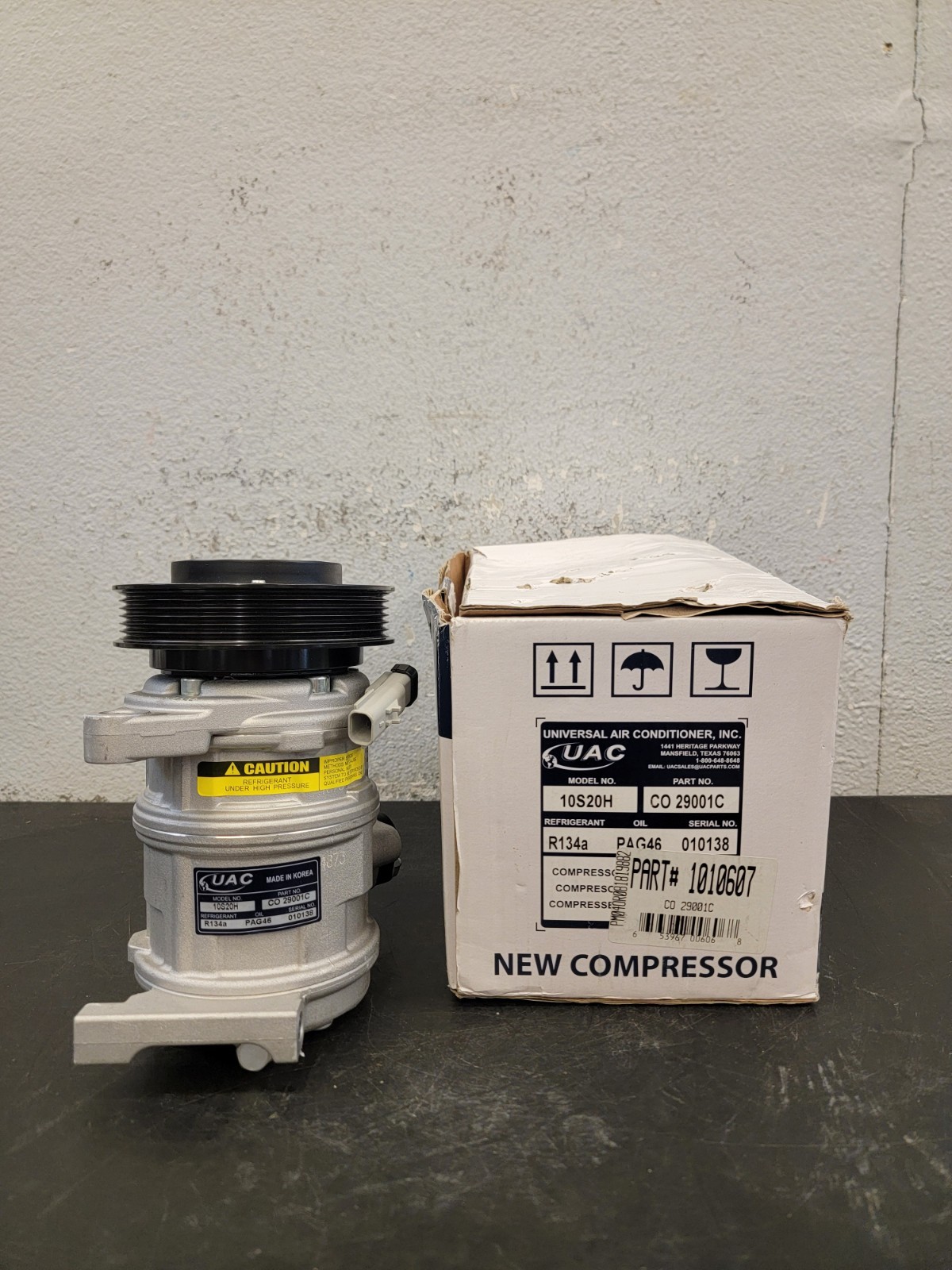 Genuine UAC A/C Compressor UAC 10S20H Compressor Assembly CO 29001C