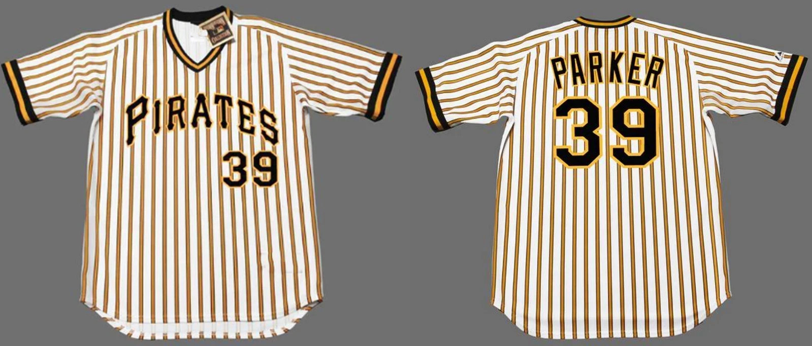 #39 Dave Parker Pirates  V-neck Jersey T Shirt Full Size S-5XL