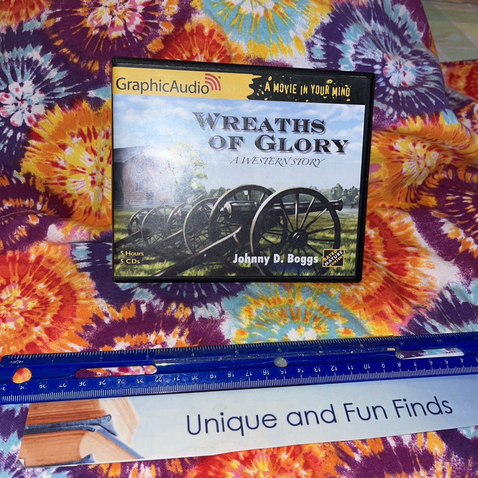 Wreaths of Glory by Johnny D. Boggs (2017, Compact Disc) Wreaths of Glory by Johnny D. Boggs (2017, Compact Disc)