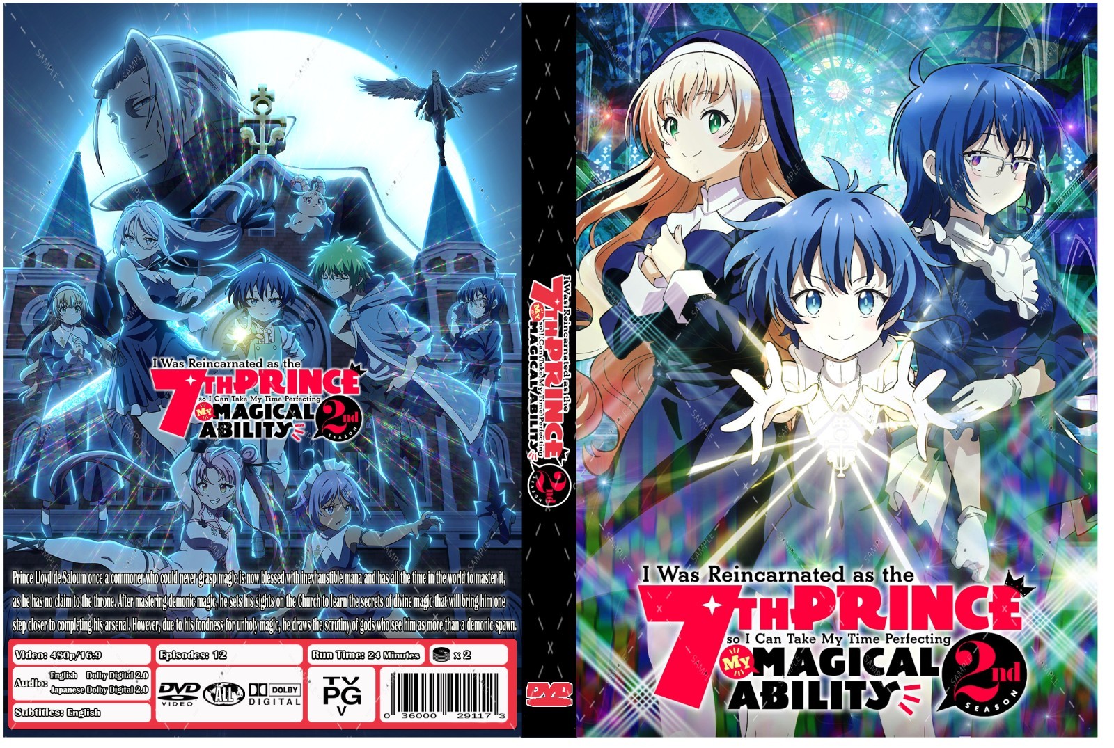 I Was Reincarnated as the 7th Prince.. Anime Season 2 Ep 1-12 Dual Audio Eng/Jpn