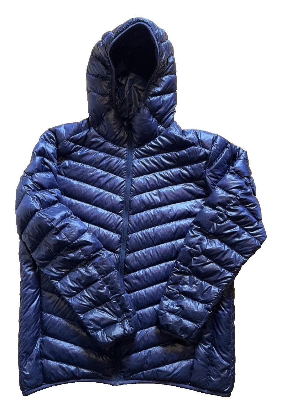 Uniqlo Ultra Light Weight Extra Warm Quilted Puffer Jacket Men\'s XL Hooded