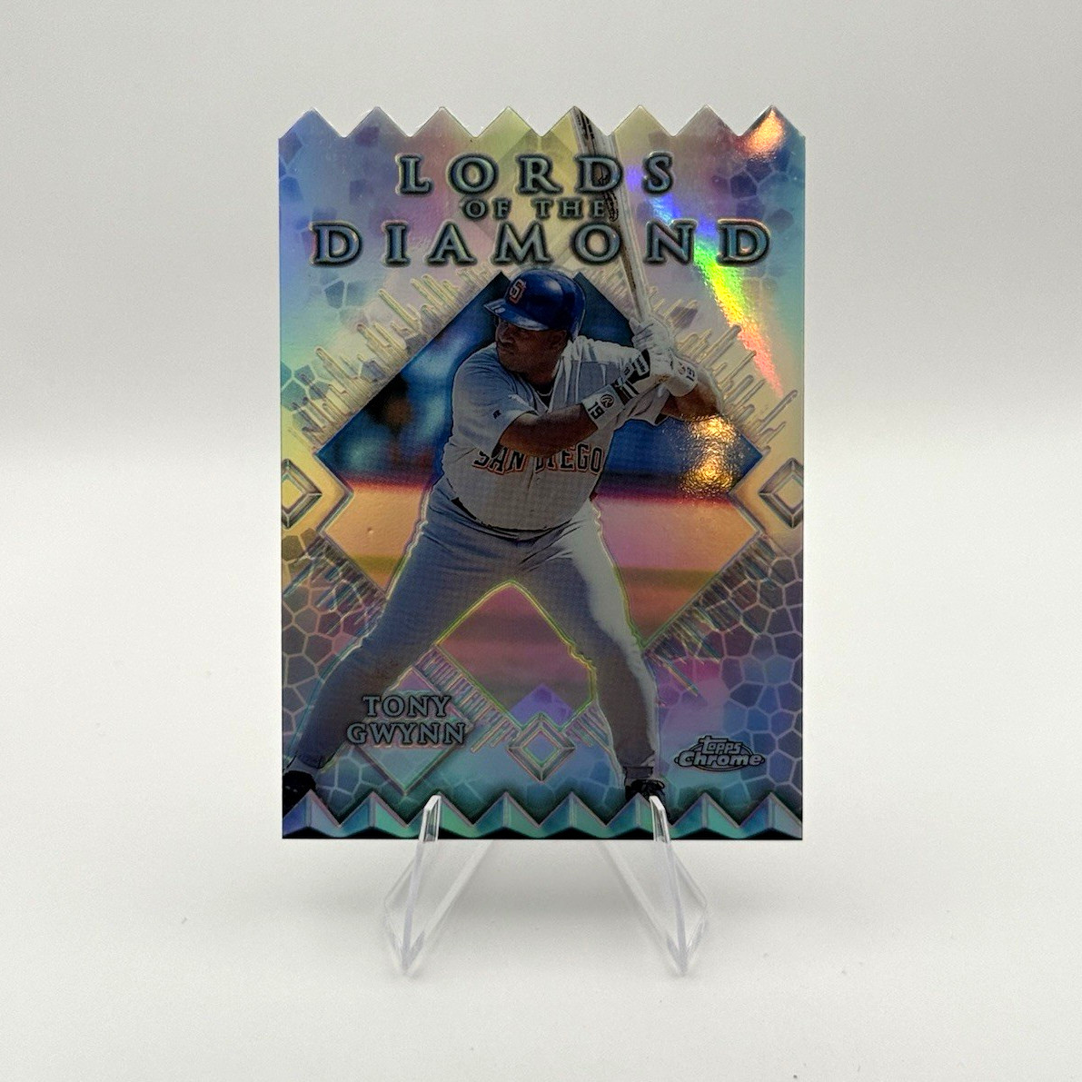 1999 Topps Chrome Lords of the Diamond Tony Gwynn #LD12 Padres Refractor