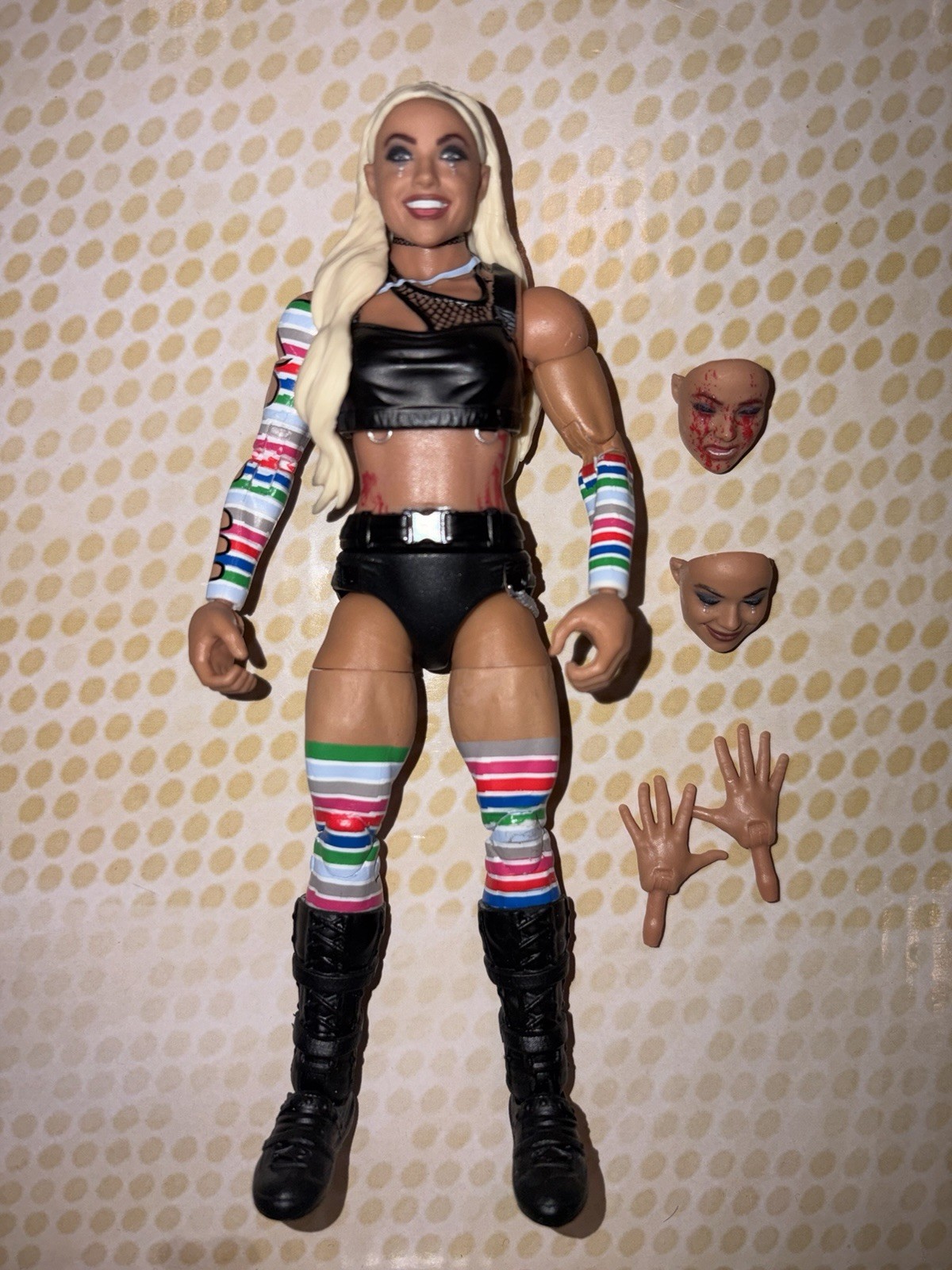 WWE Mattel Creations Exclusive Liv Morgan Child\'s Play Legends Accessory Lot WWE Mattel Creations Exclusive Liv Morgan Child\'s Play Legends Accessory Lot