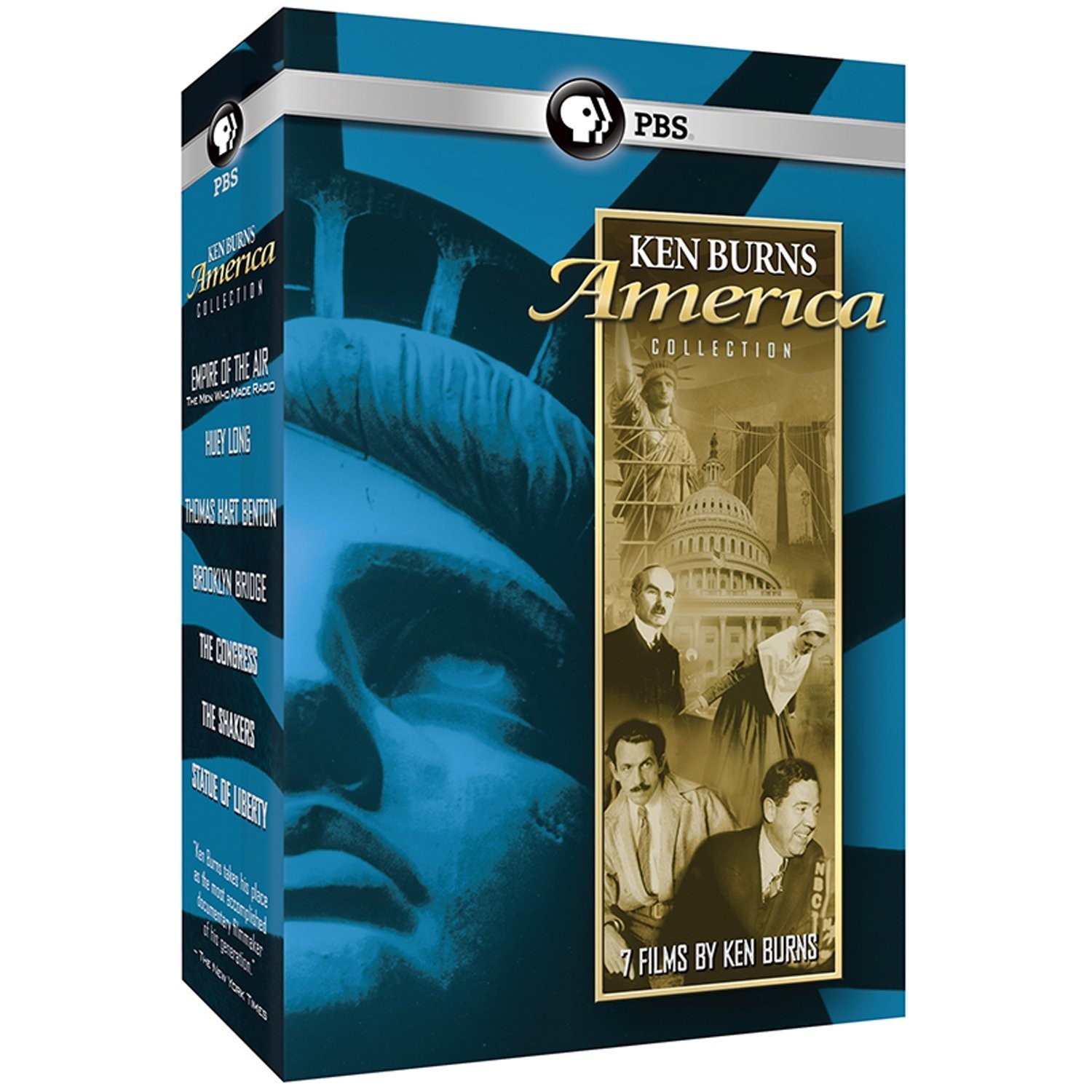 Ken Burns AMERICA Collection - (DVD, 7-Disc Box Set) - 7 PBS Films by Ken Burns