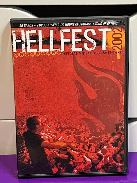Hellfest 2002 The Official DVD Documentary Punk Hardcore Metal 2 Disc Set Rare Hellfest 2002 The Official DVD Documentary Punk Hardcore Metal 2 Disc Set Rare