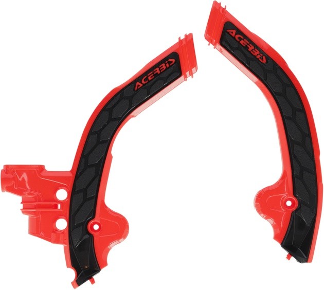 Acerbis X-Grip Frame Guards Red #2985451018 Beta
