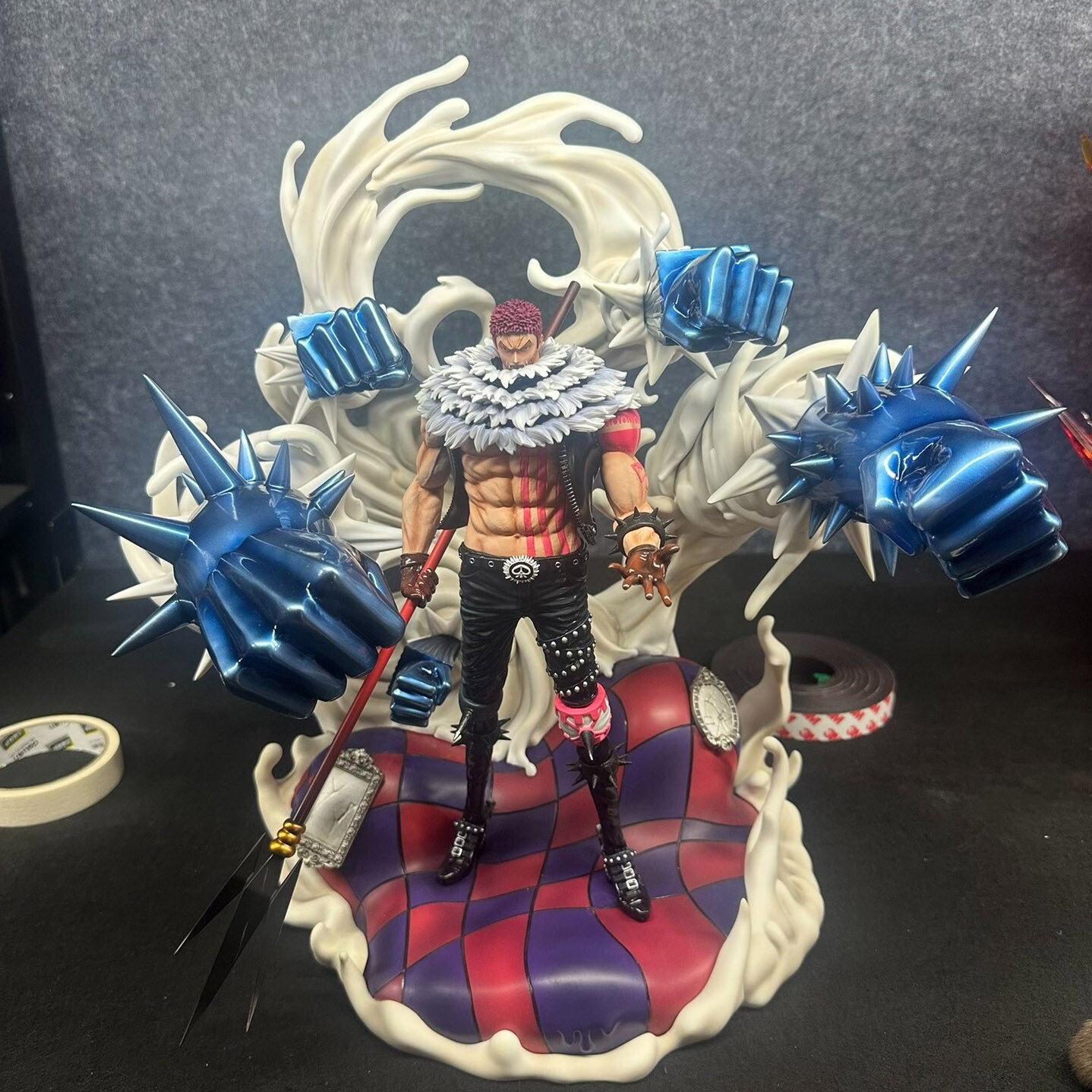 C2 studio Charlotte Katakuri Resin One Piece Figurine 39.5cm EX version