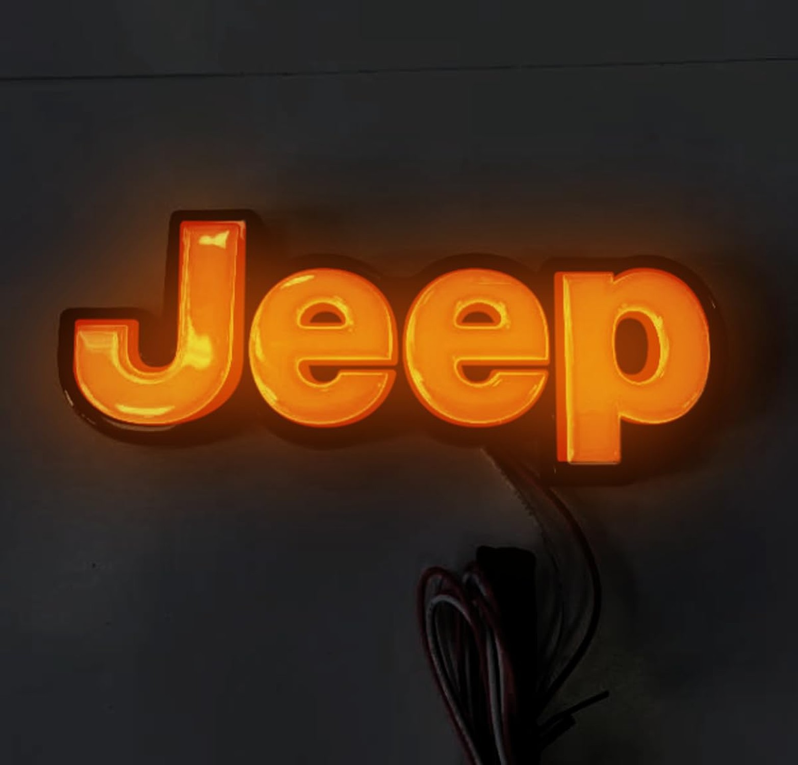 Jeep LED Lighted Fender Emblem Chrome Finish 2PCS Side Badge Set for Jeep 201... Jeep LED Lighted Fender Emblem Chrome Finish 2PCS Side Badge Set for Jeep 201...