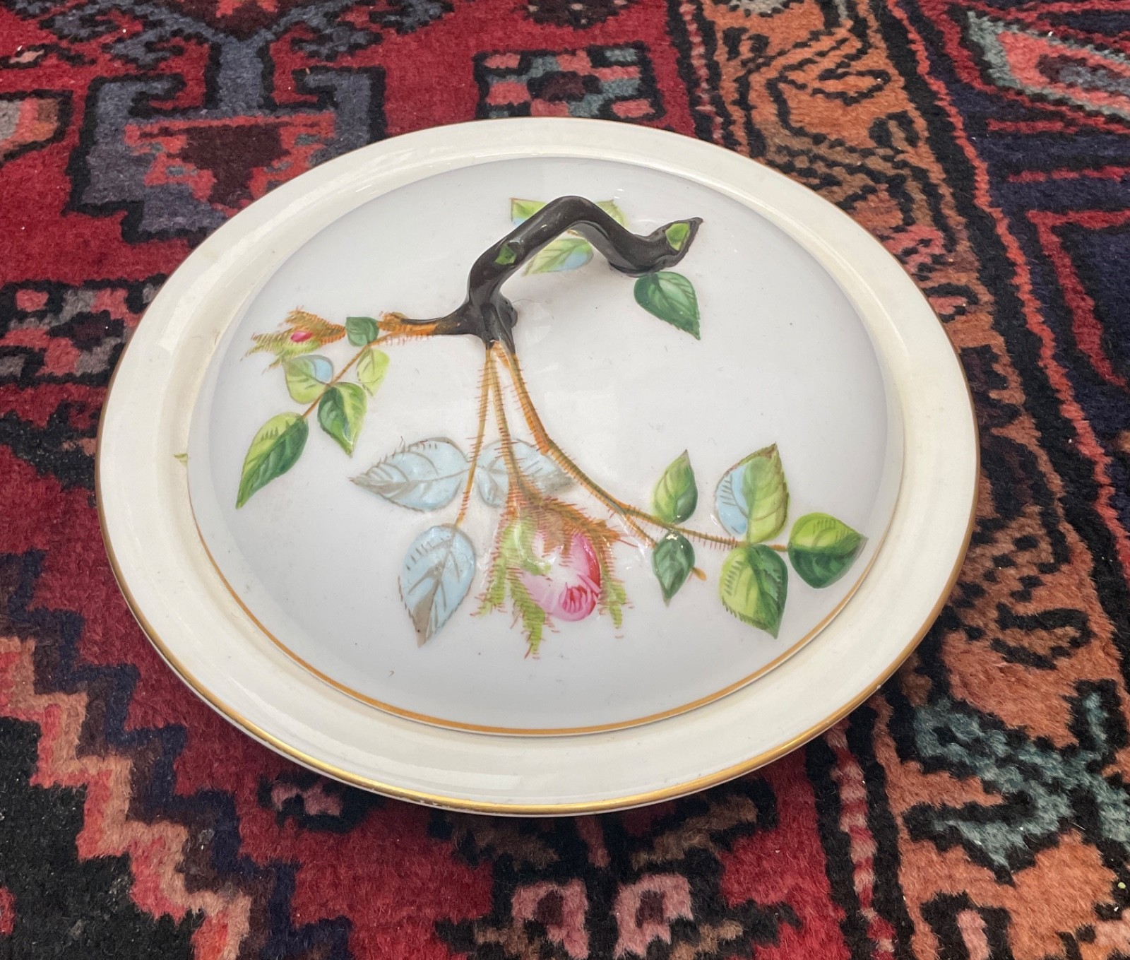 Absolutely Exquisite Rare Royal Worcester Blind Earl Muffin Dish 1878 Absolutely Exquisite Rare Royal Worcester Blind Earl Muffin Dish 1878
