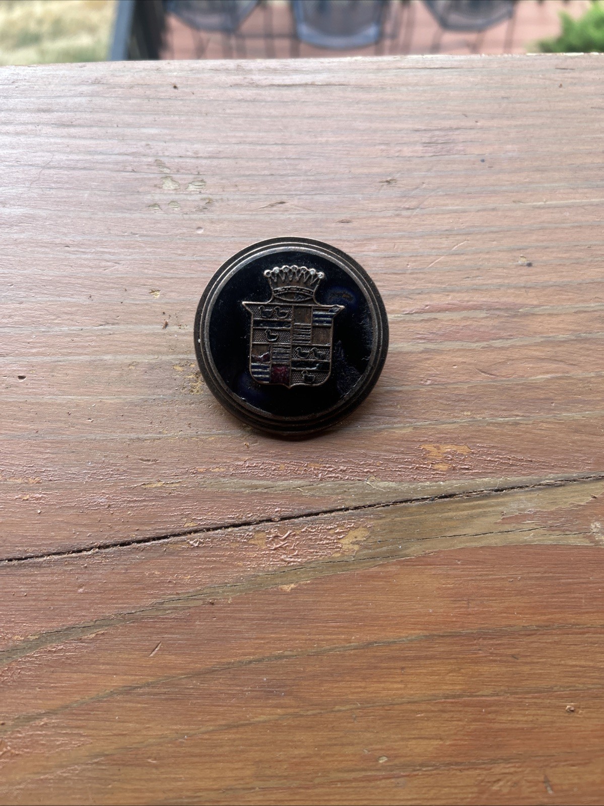 VERY RARE 1929 Cadillac Front Grill Emblem Original