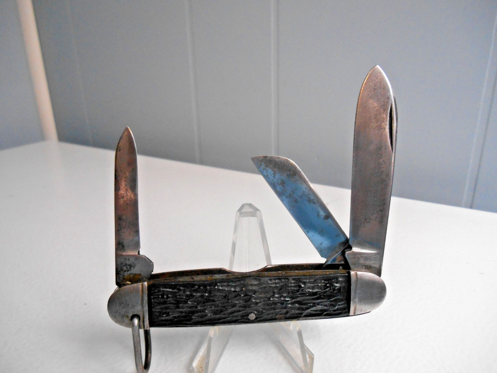 VINTAGE OLD RARE CAMILLUS CUTLERY CO. CAMILLUS N.Y. USA 3 BLADE POCKET KNIFE