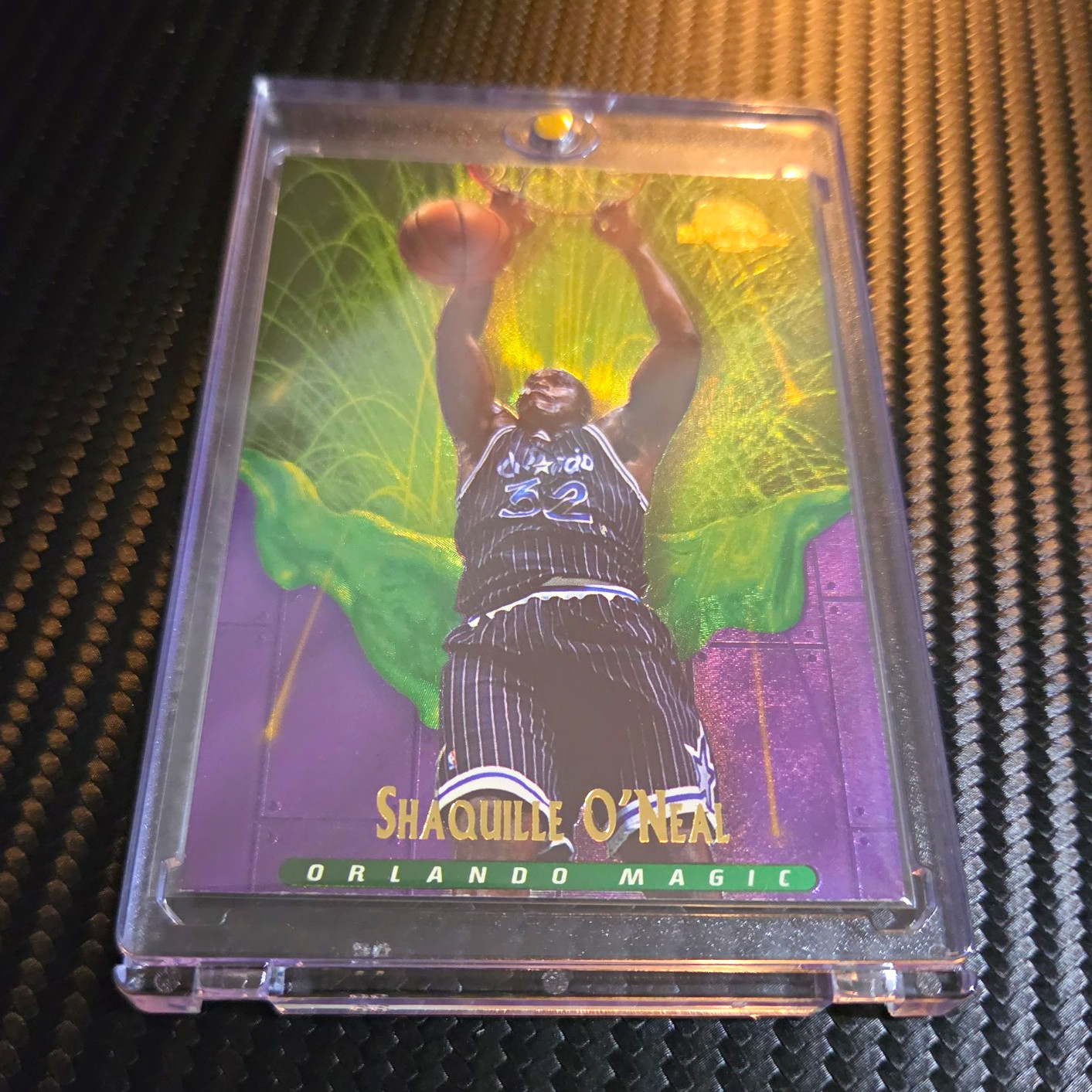 SkyBox 1995-96 Premium Meltdown Insert Shaquille O\'Neal #M8 Magic SkyBox 1995-96 Premium Meltdown Insert Shaquille O\'Neal #M8 Magic