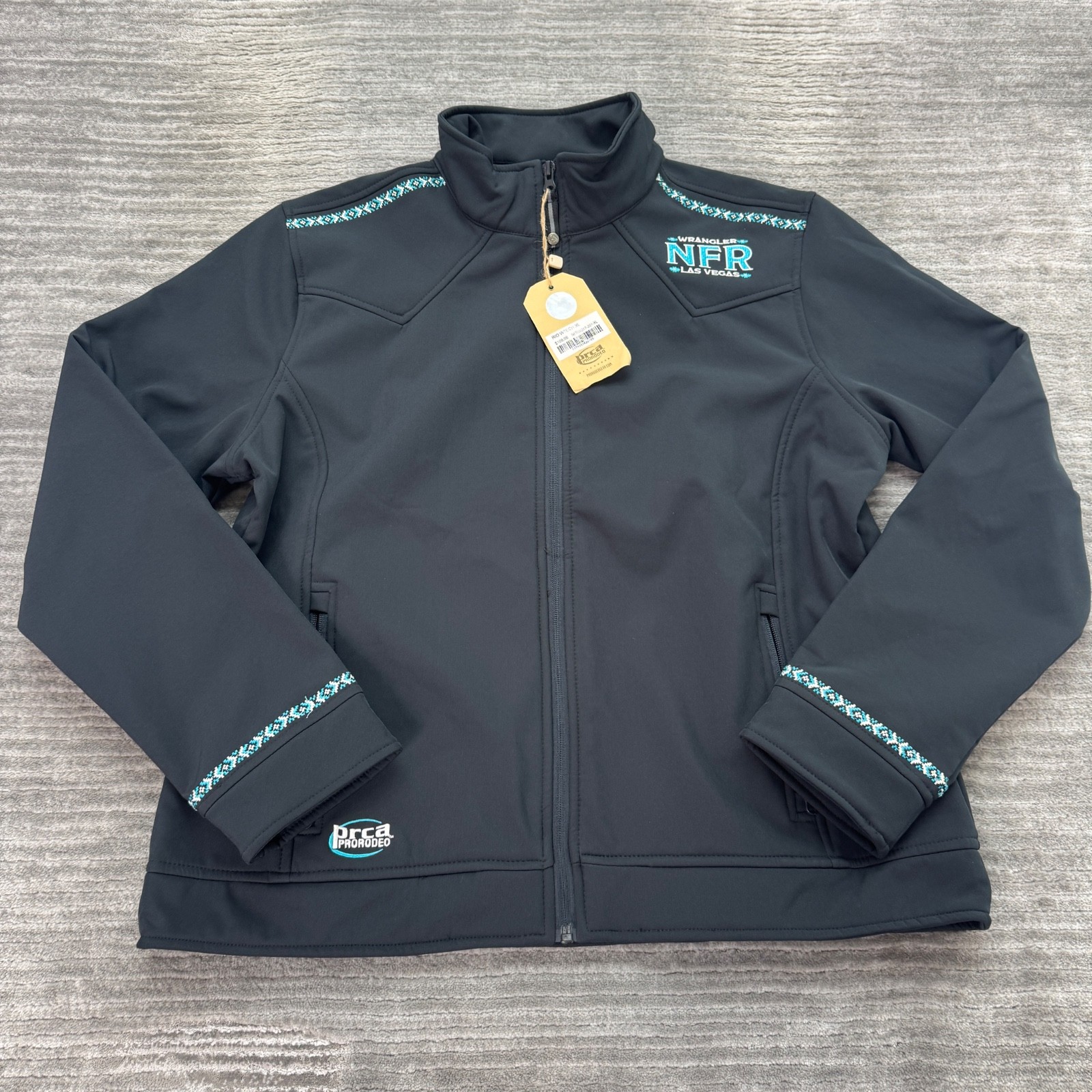 Wrangler Pro Rodeo PRCA NFR Jacket Womens XL Full Zip Las Vegas Finals 2017 NEW Wrangler Pro Rodeo PRCA NFR Jacket Womens XL Full Zip Las Vegas Finals 2017 NEW