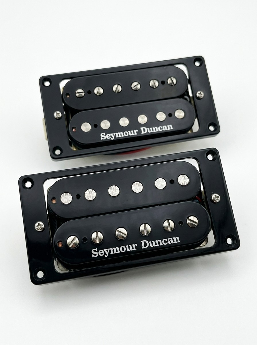 Seymour Duncan SH-1N SH-4 Humbucker Pickup Set black Neck & Bridge High Output
