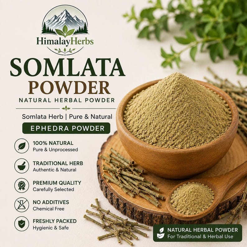 Somlata Powder | Pure Natural Finely Ground Herbal Botanical Herbs