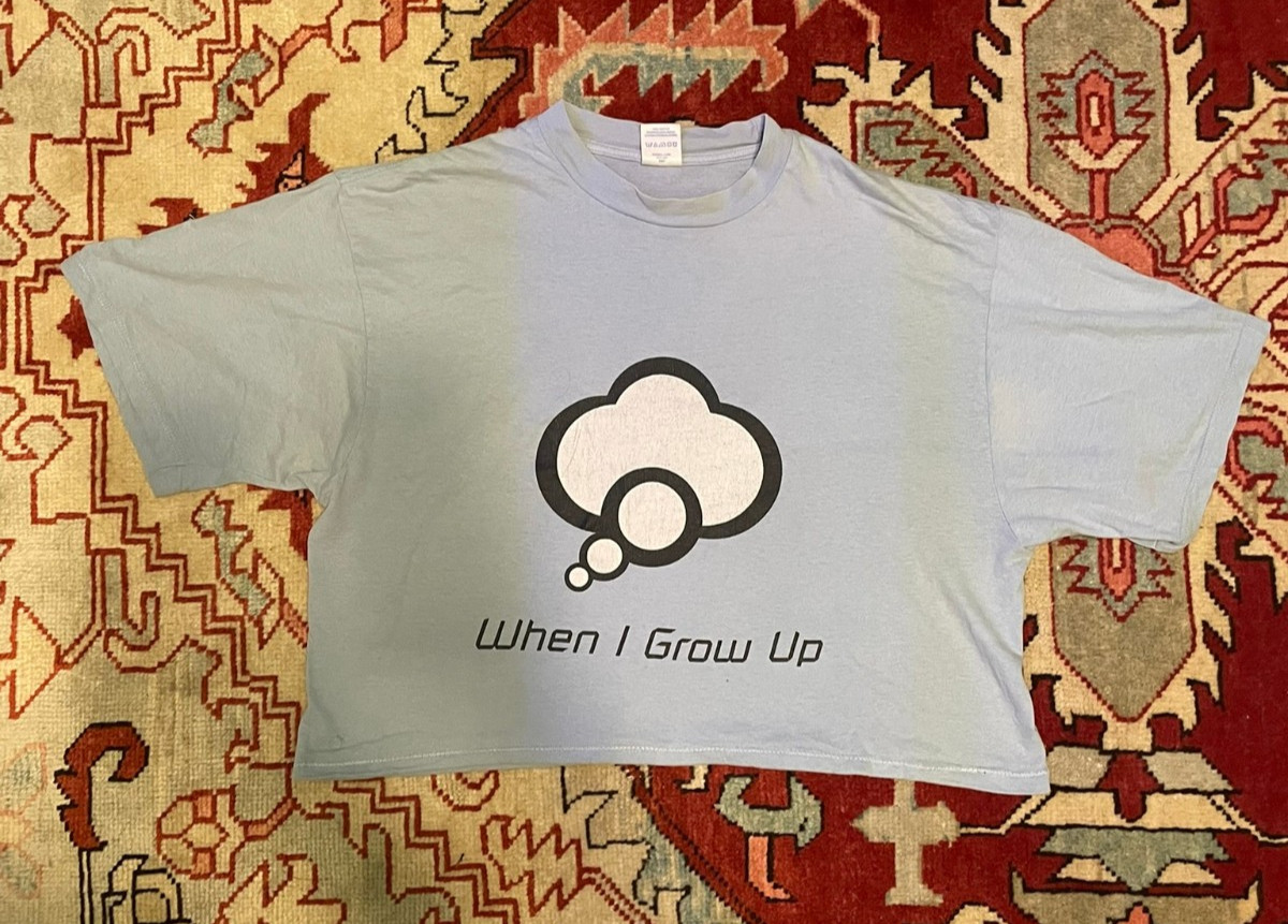 Very Rare GARBAGE (the band) original 1998 Vintage Promo T-shirt BOXY Large