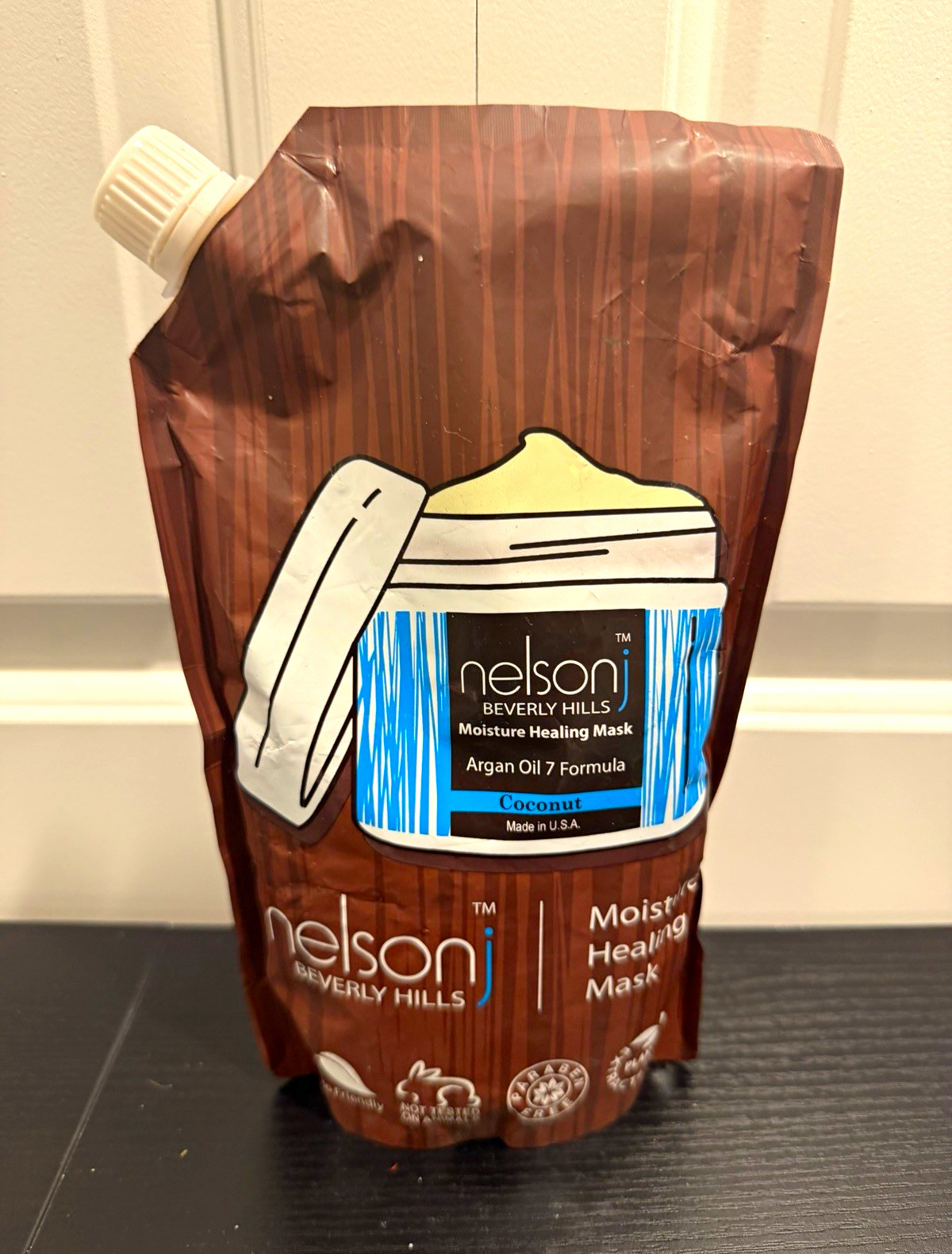 Nelson j Beverly Hills Moisture Healing Mask Argan Oil 7 Coconut 24 oz