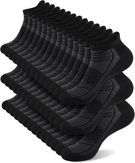 shnn 14 Pairs Mens/Womens Ankle Socks Breathable Casual Low Cut Short Socks for