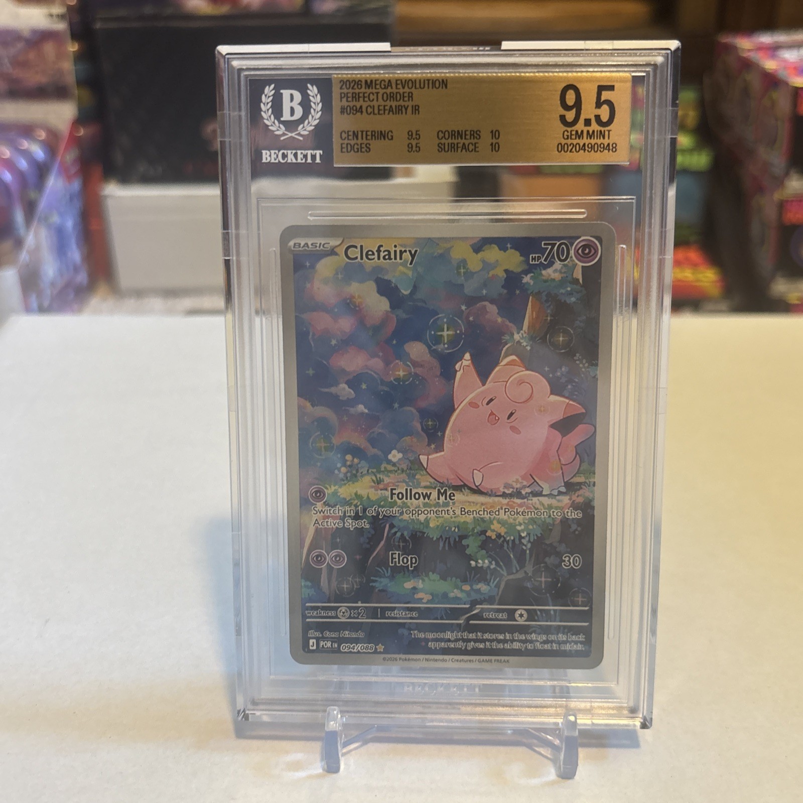 Clefairy 094/088 Me03: Perfect Order Holo Clefairy 094/088 Me03: Perfect Order Holo