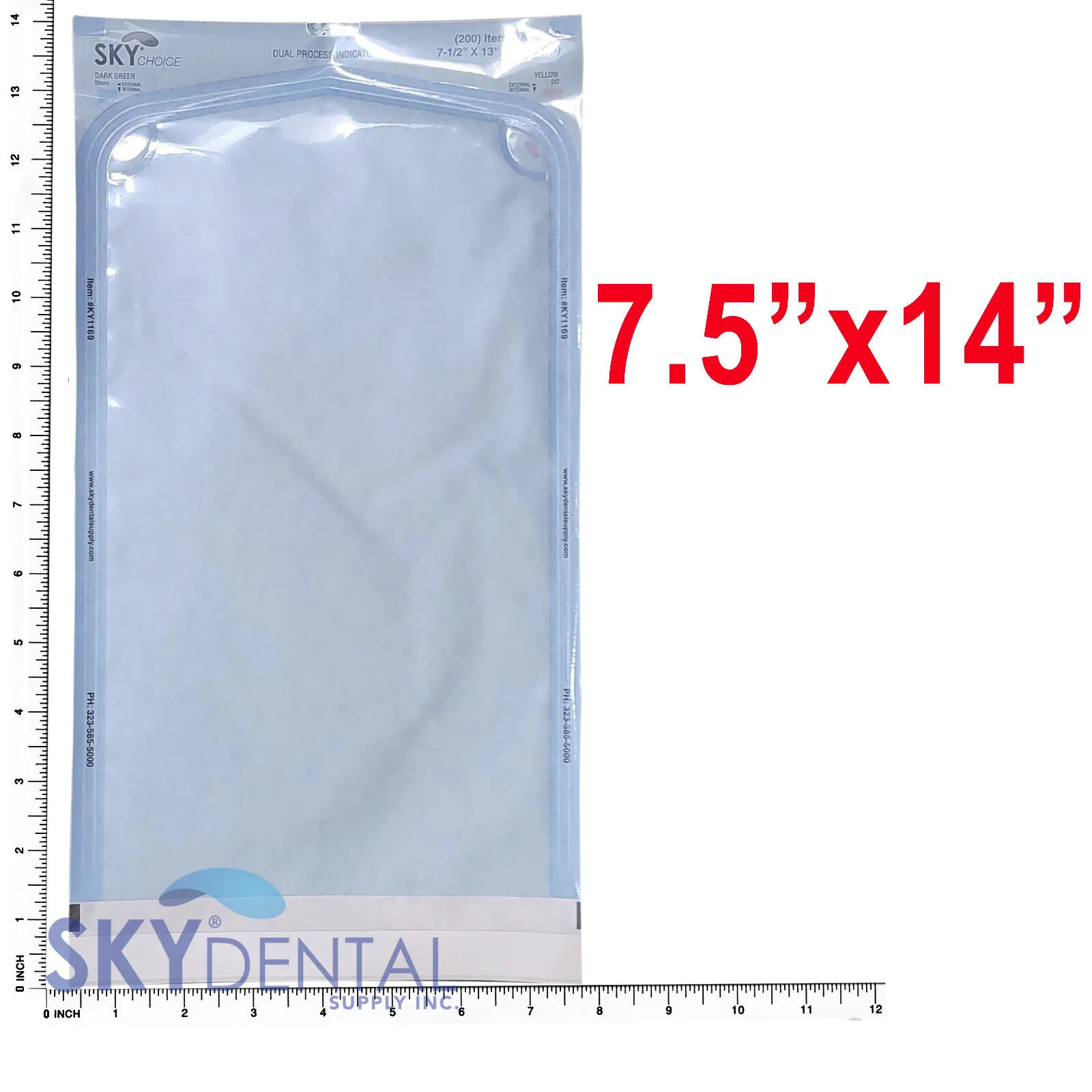 Sterilization Bag Pouches Dental Medical Self Seal Pouch Autoclave up to 4000 Sterilization Bag Pouches Dental Medical Self Seal Pouch Autoclave up to 4000