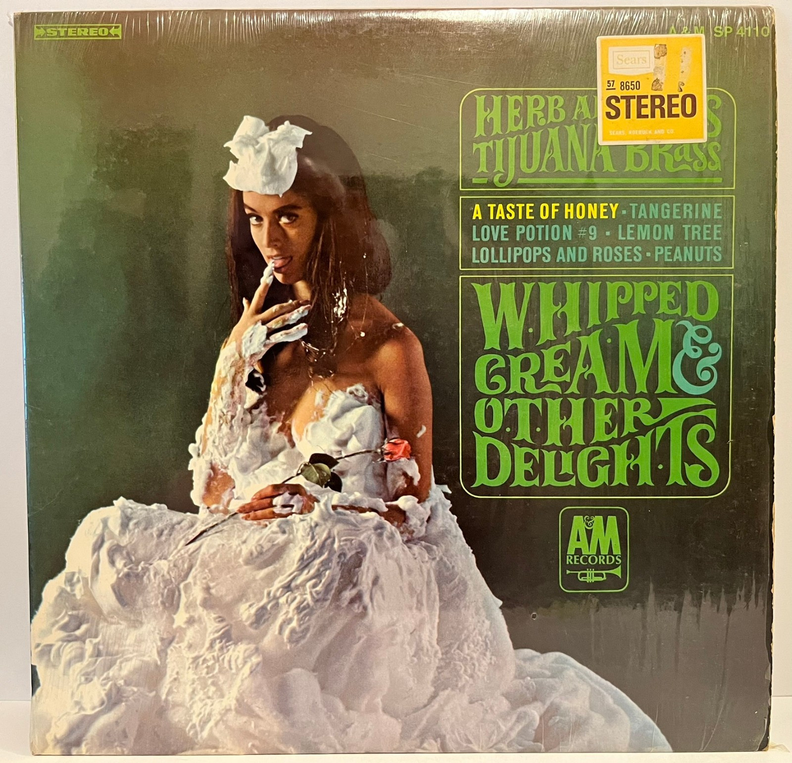 HERB ALPERT - Whipped Cream (Orig Shrink)(1965 Stereo)- 12