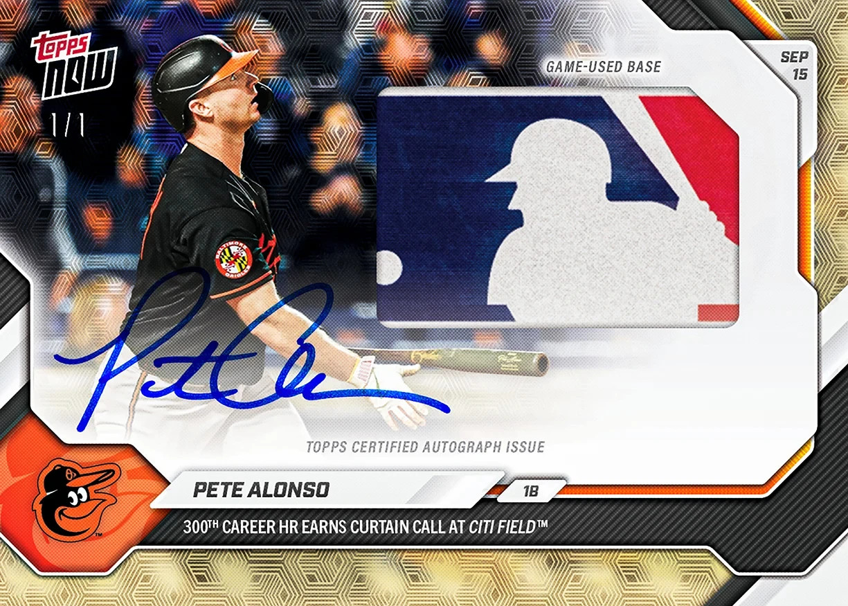 Pete Alonso 300th HR@Citifield-2026 Topps Now #682-PRESALE-Chance to 1/1 or Hits