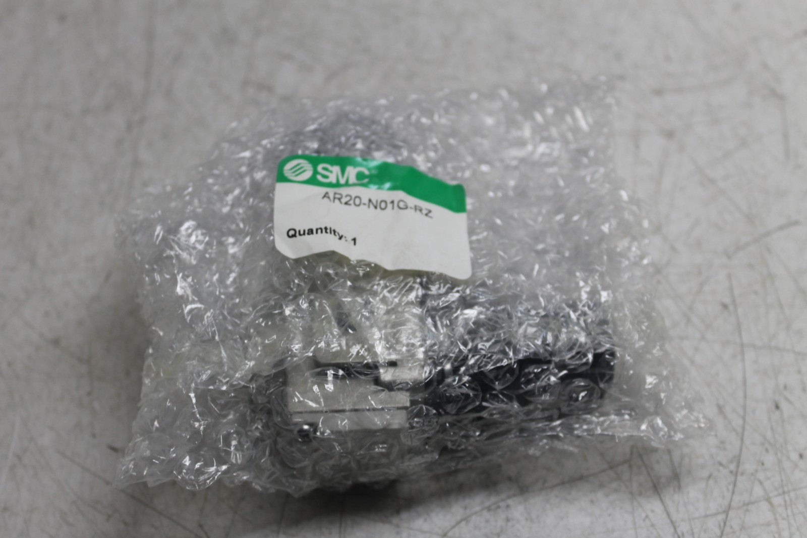 Smc Ar20-n01g-rz Pneumatic Pressure Regulator 0-160psi 1/8 Smc Ar20-n01g-rz Pneumatic Pressure Regulator 0-160psi 1/8
