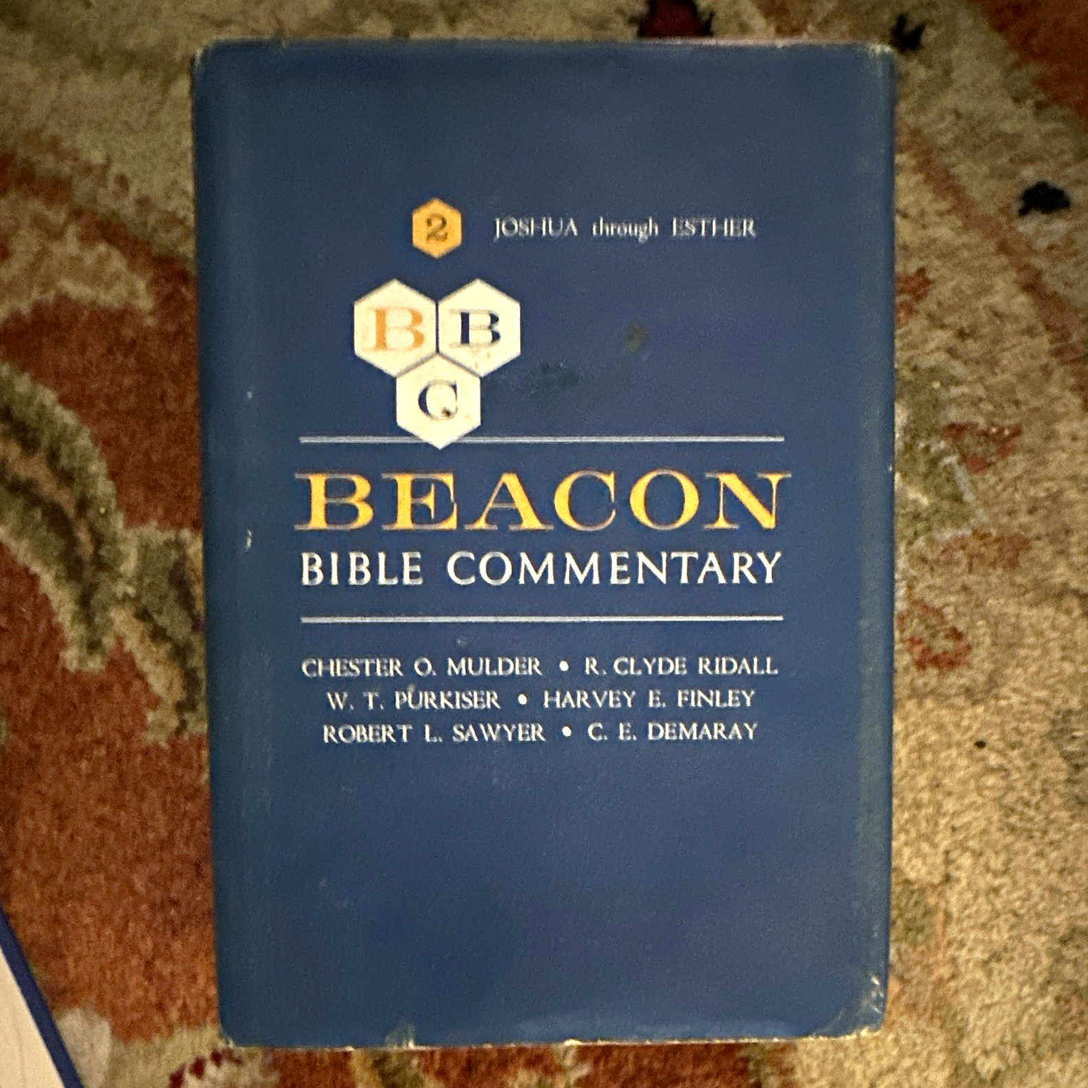 Beacon Bible Commentary Vol 2 Joshua-Esther, Beacon Hill Press 1965 Book