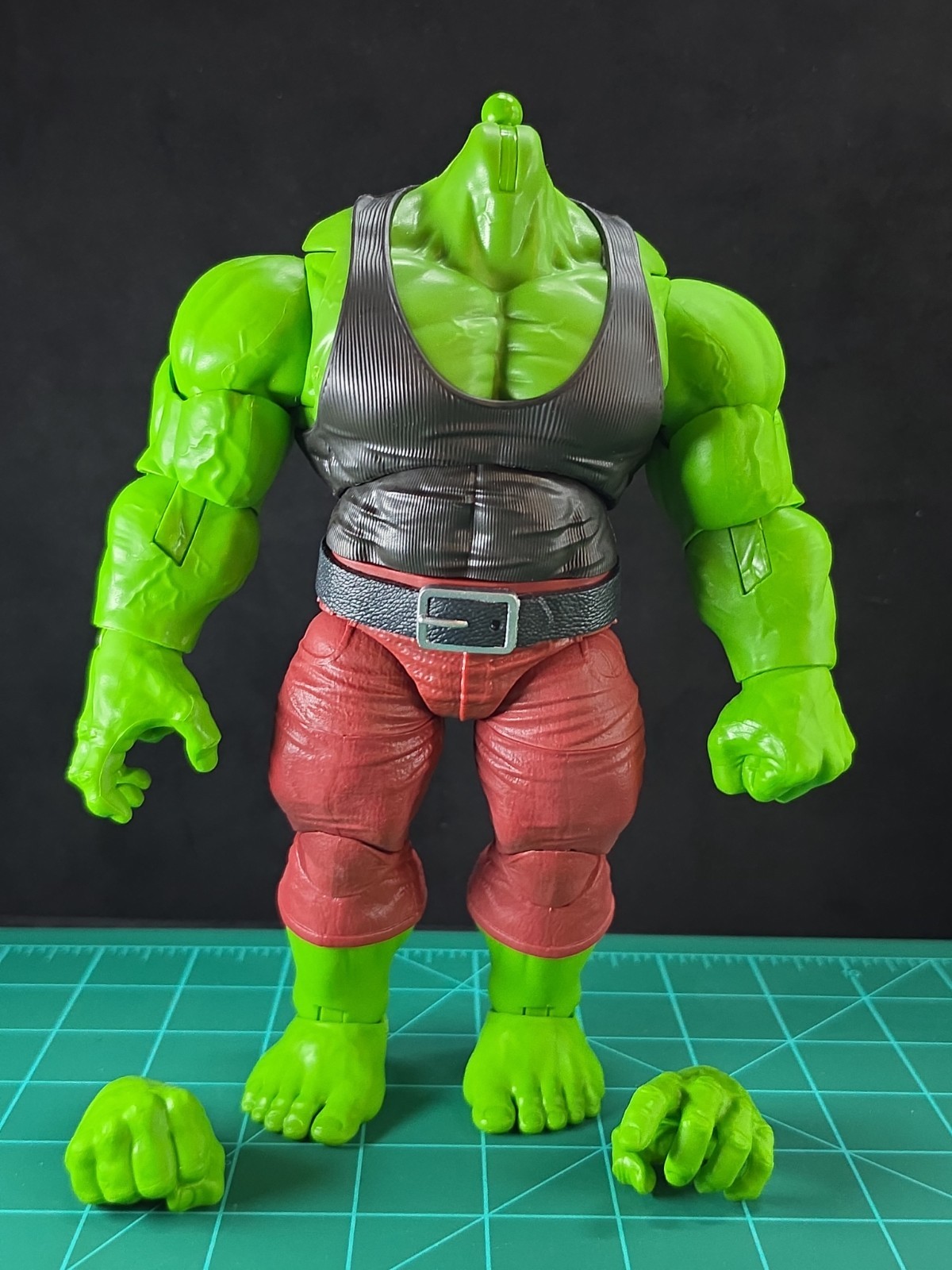 Marvel Legends Custom Figure Fodder Professor Hulk BODY BUCK