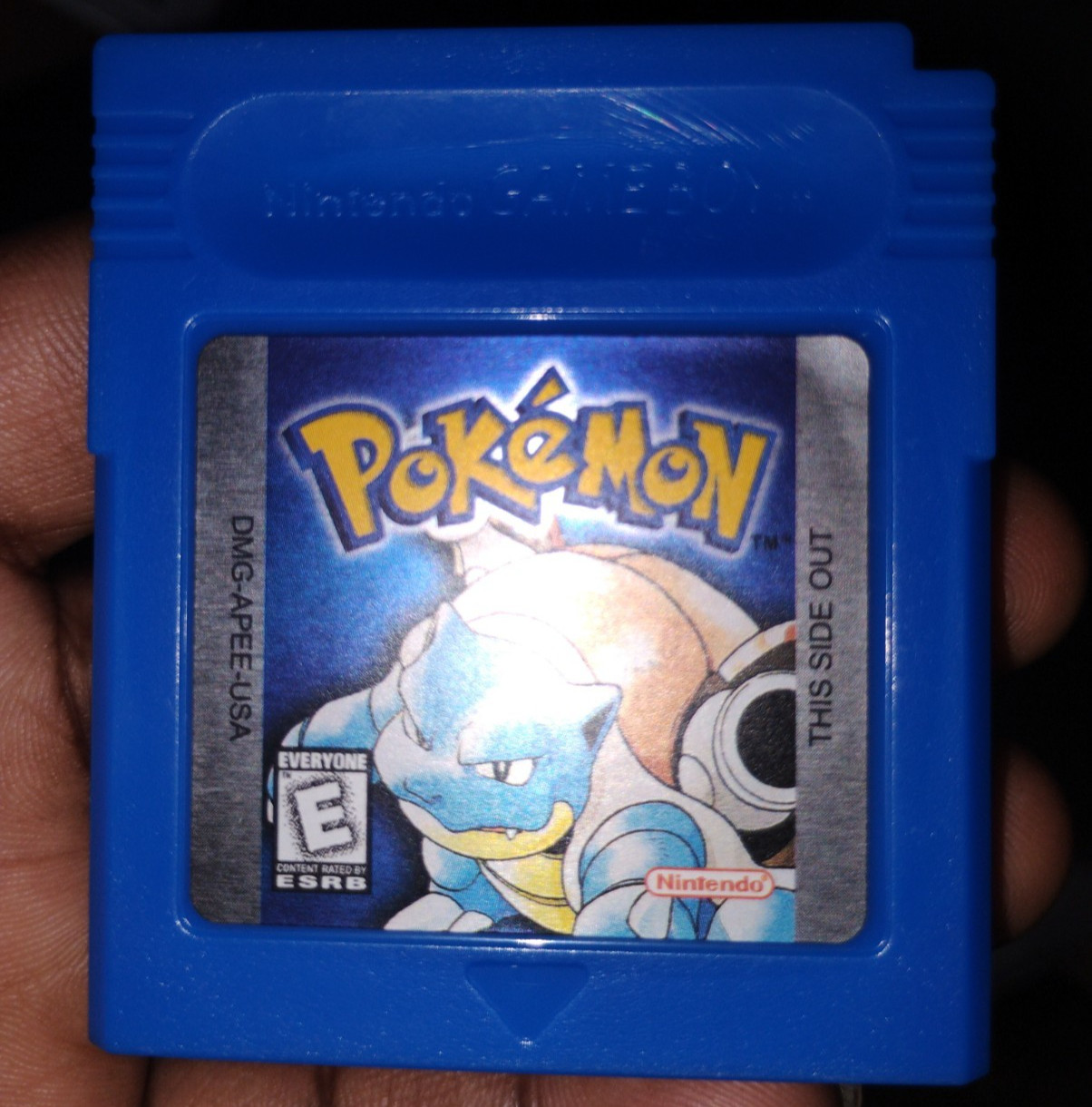 Pokemon Blue Version Nintendo GameBoy