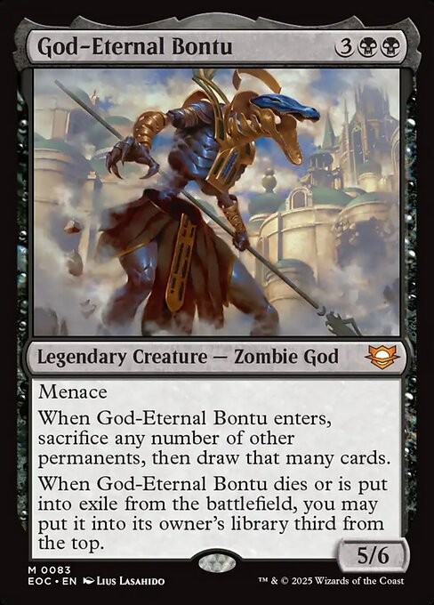 God-Eternal Bontu 83 M Normal EOC MTG NM