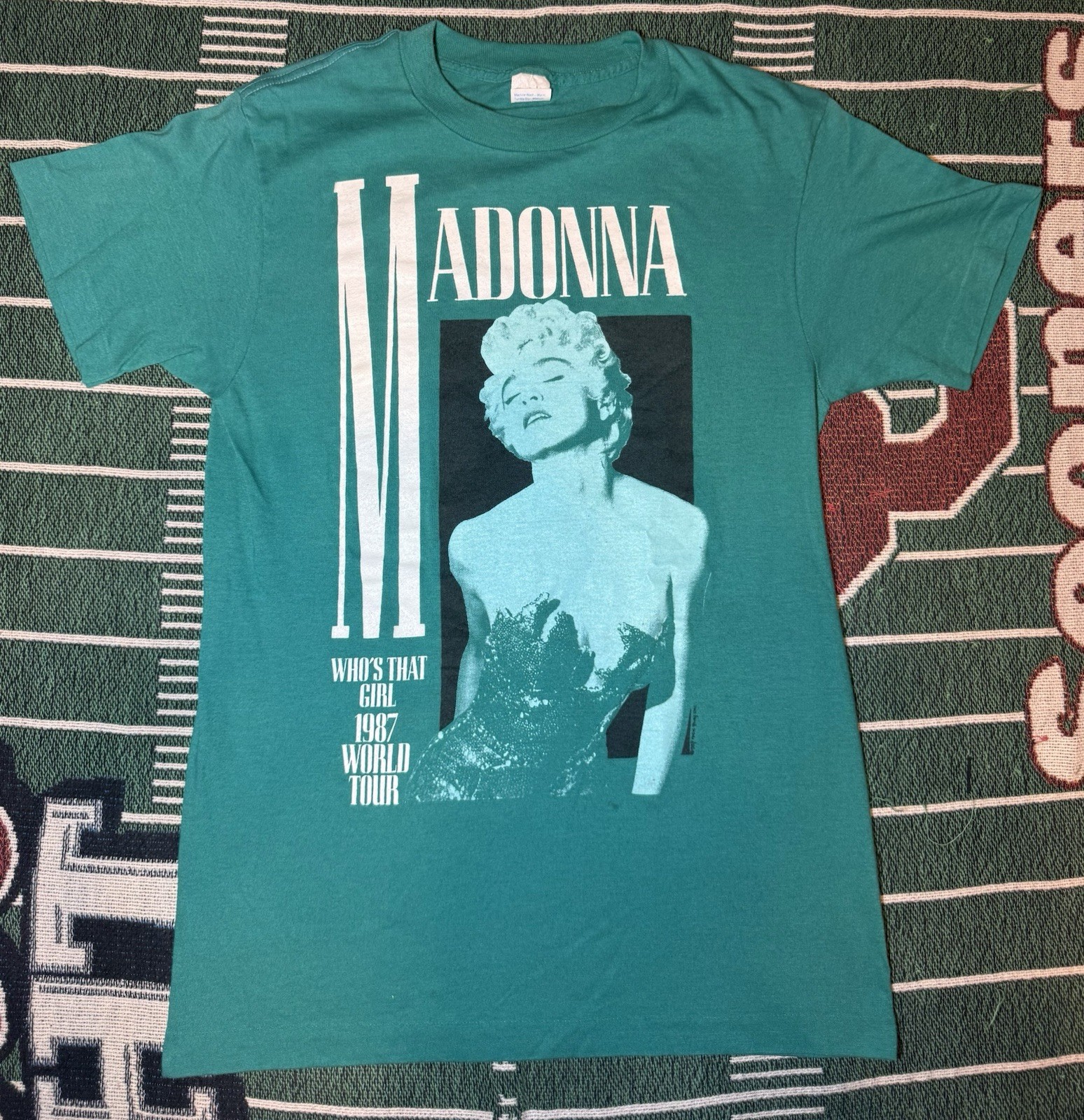 1987 Madonna Who’s That Girl Tour Vintage Shirt 1987 Madonna Who’s That Girl Tour Vintage Shirt