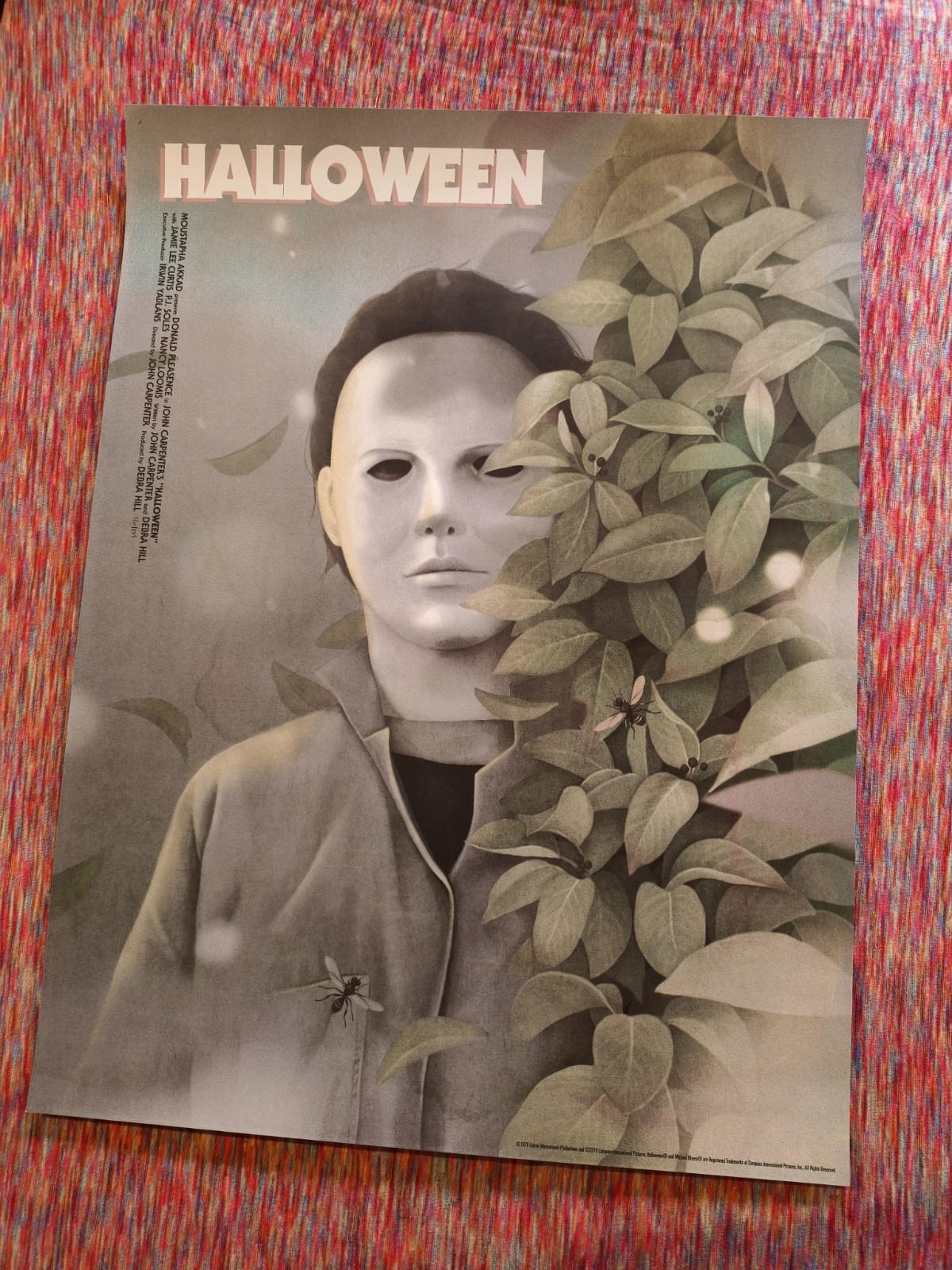 Mondo Jiwoon Pak Halloween Movie Poster 18x24 Limited Edition #120/275