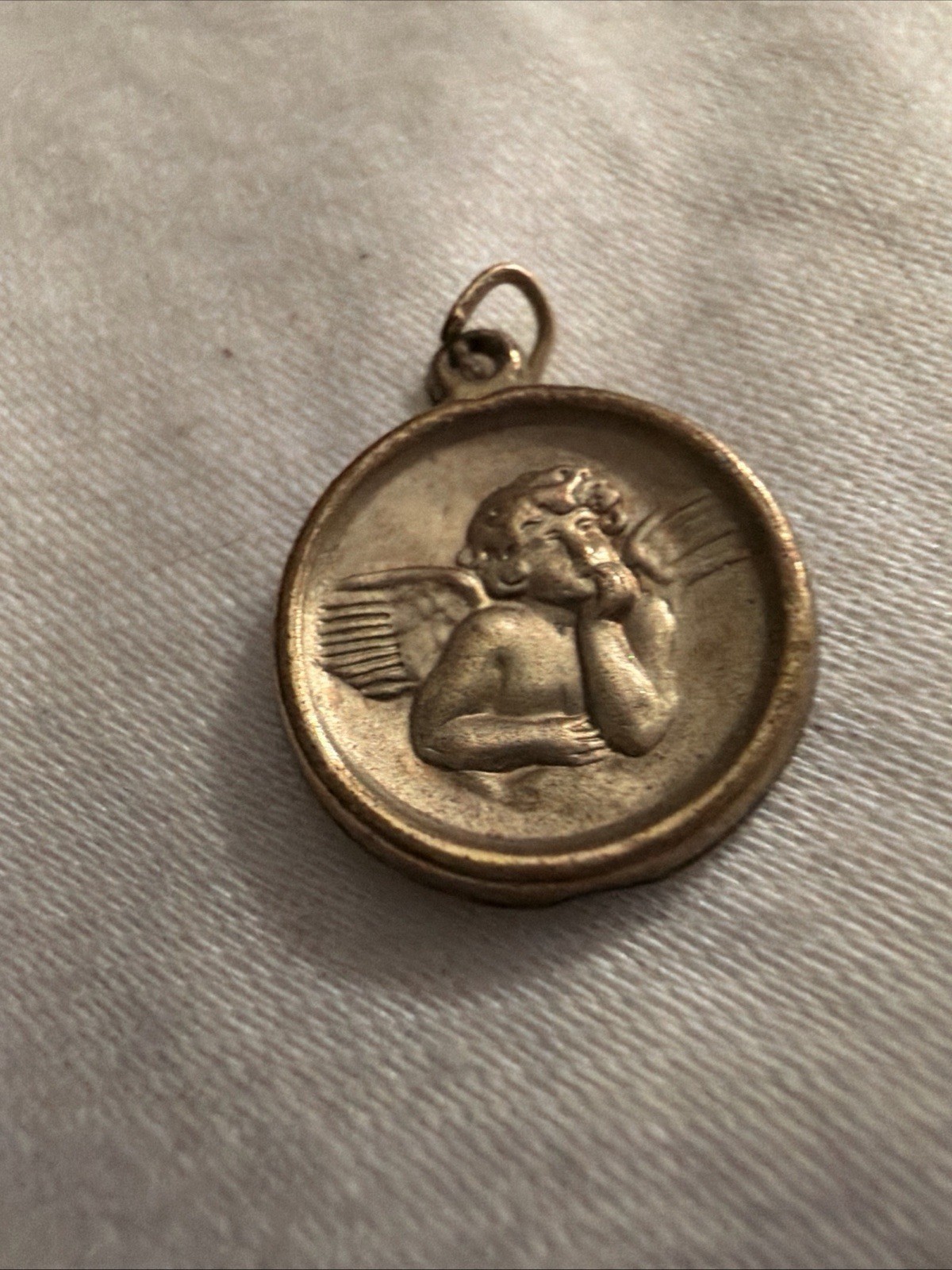 Vintage PPC 14K GF Gold Filled Angel Cherub Pendant Vintage PPC 14K GF Gold Filled Angel Cherub Pendant