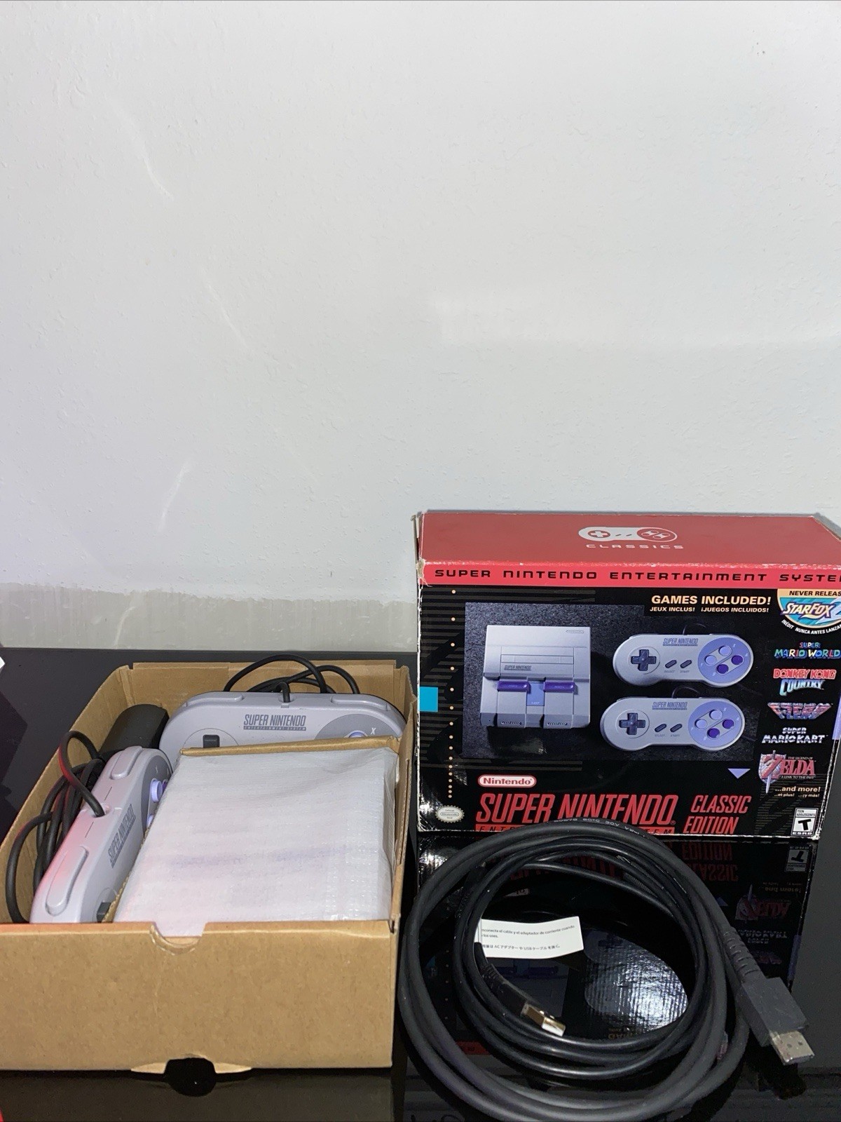 SNES Mini Authentic | 500+ Games | CHOOSE YOUR GAMES | MODDED | Read Description