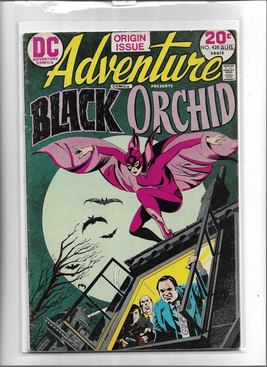 ADVENTURE COMICS #428 1973 FINE-VERY FINE 7.0 1390 BLACK ORCHID DC COMICS