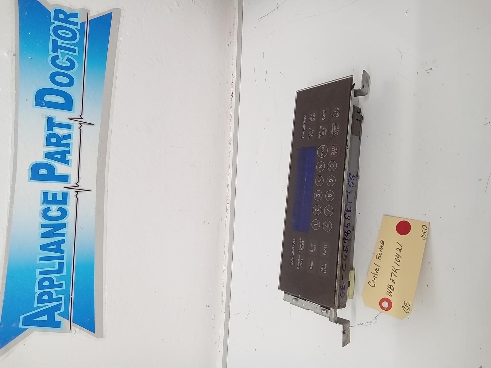 GE STOVE WB27K10421 CONTROL BOARD USED