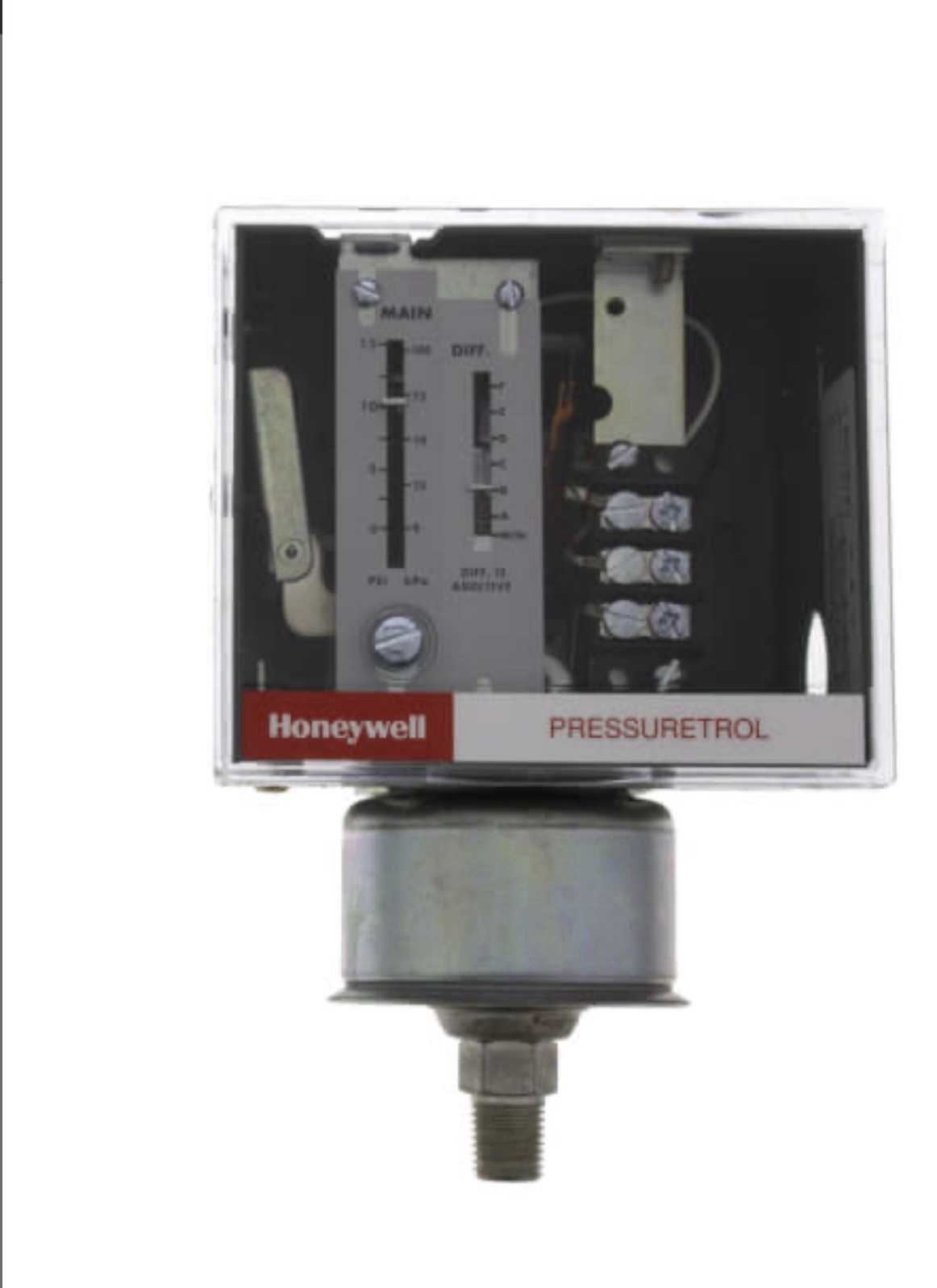 HONEYWELL L91B1035 Pressuretrol® Controllers Modulating 0 psi to 15 psi