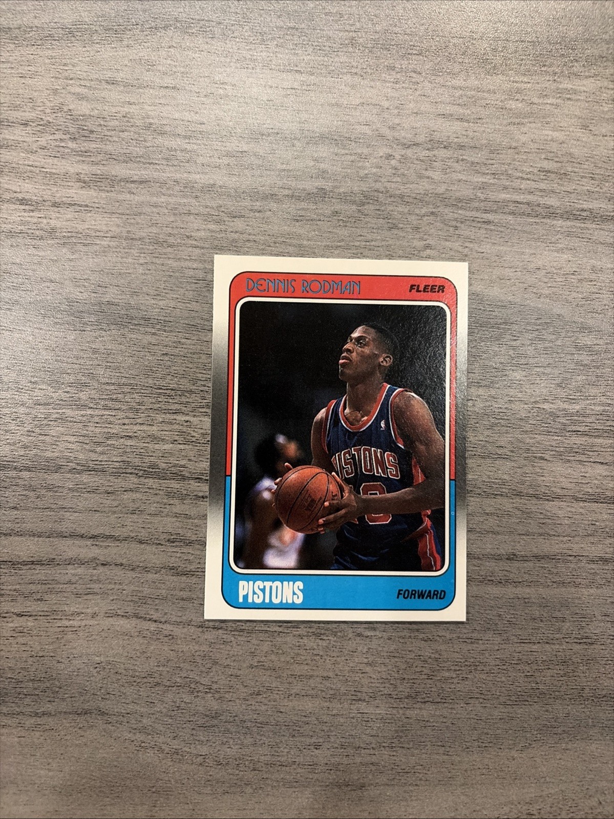 1988-89 Fleer Dennis Rodman-Detroit Pistons #43 Rookie NM 📈🔥🔥🔥