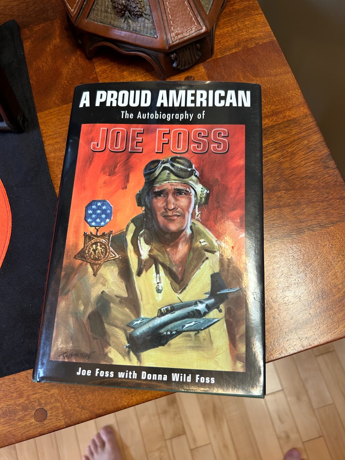 WWII **SIGNED** JOE FOSS MARINE CORPS MEDAL OF HONOR F4F WILDCAT GUADALCANAL WWII **SIGNED** JOE FOSS MARINE CORPS MEDAL OF HONOR F4F WILDCAT GUADALCANAL
