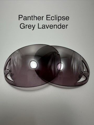 Cartier Panthere Sunglasses Factory Replacement Lenses Gray Lavender - Brand New