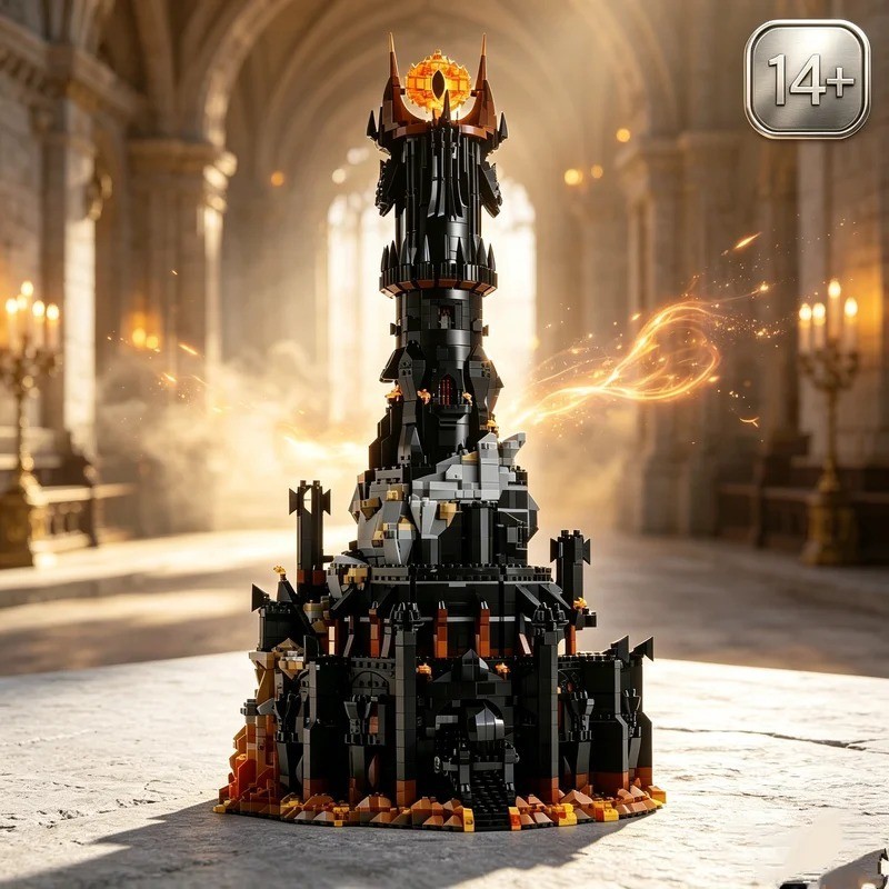 NEW 10333 | Lord of the Rings - Barad-dur Tower (5,471 PCS) Building Block NEW 10333 | Lord of the Rings - Barad-dur Tower (5,471 PCS) Building Block