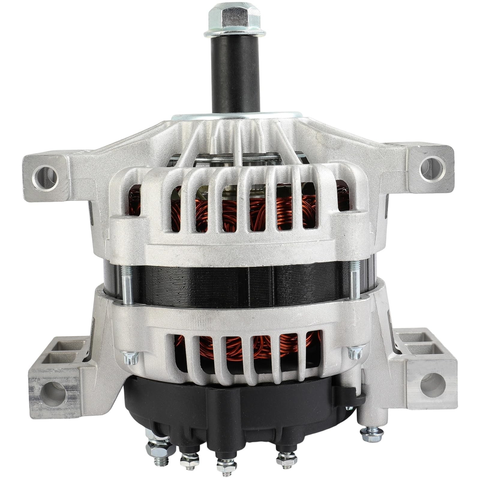 Alternator Fit for Fit For Medium & Heavy Duty Truck, 200 Amp/12V Volt